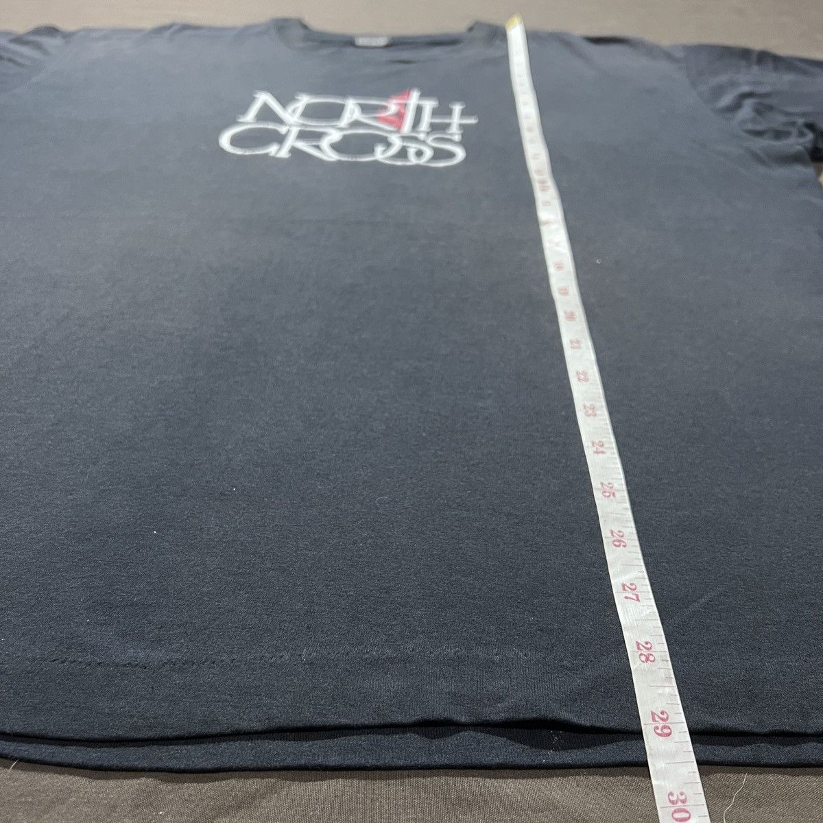 Vintage Vintage 90s North Cross Jesus God Holy Bible Tee XL Faded Size US XL / EU 56 / 4 - 6 Thumbnail