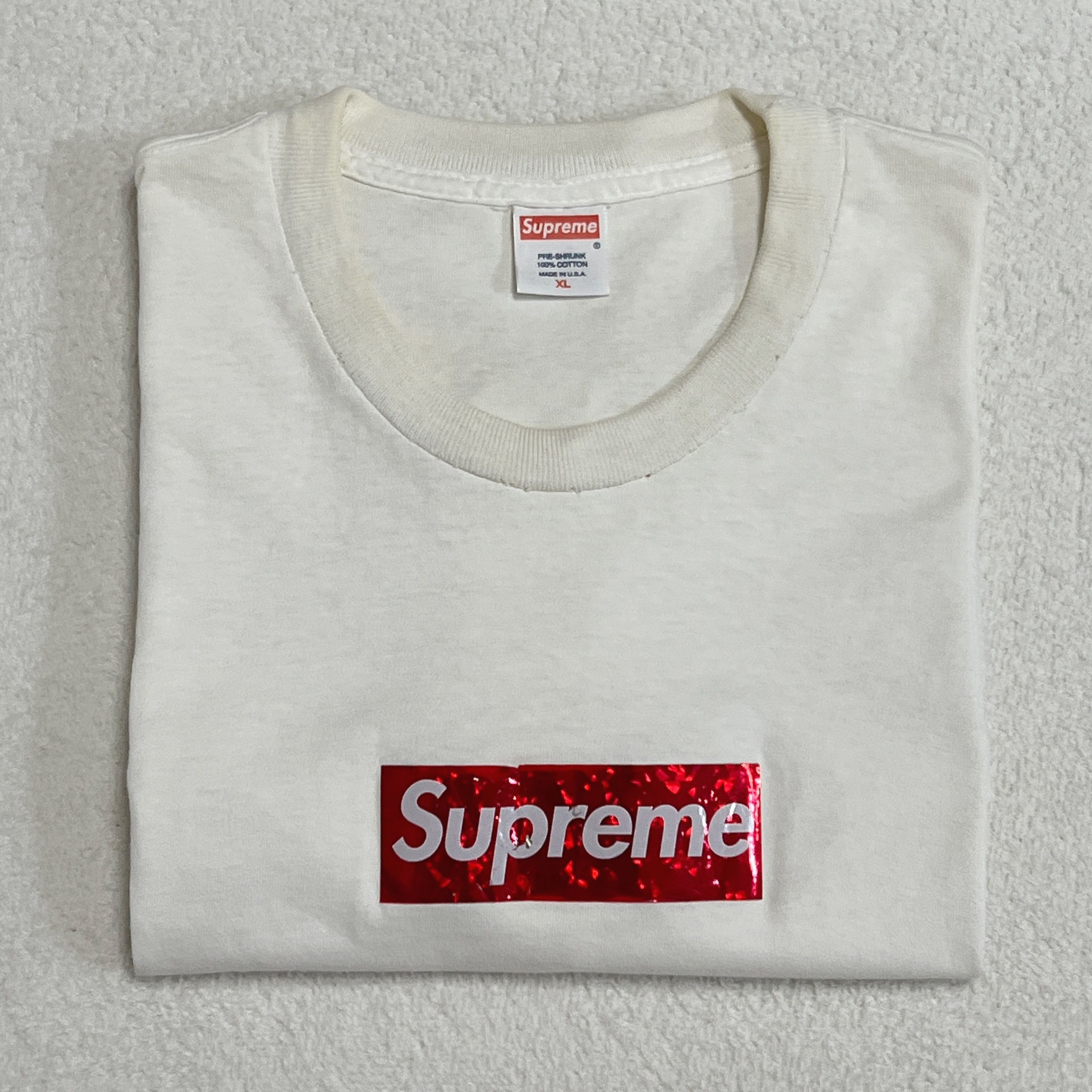 Supreme Supreme LV Monogram Box Logo T-Shirt (2000) | Grailed