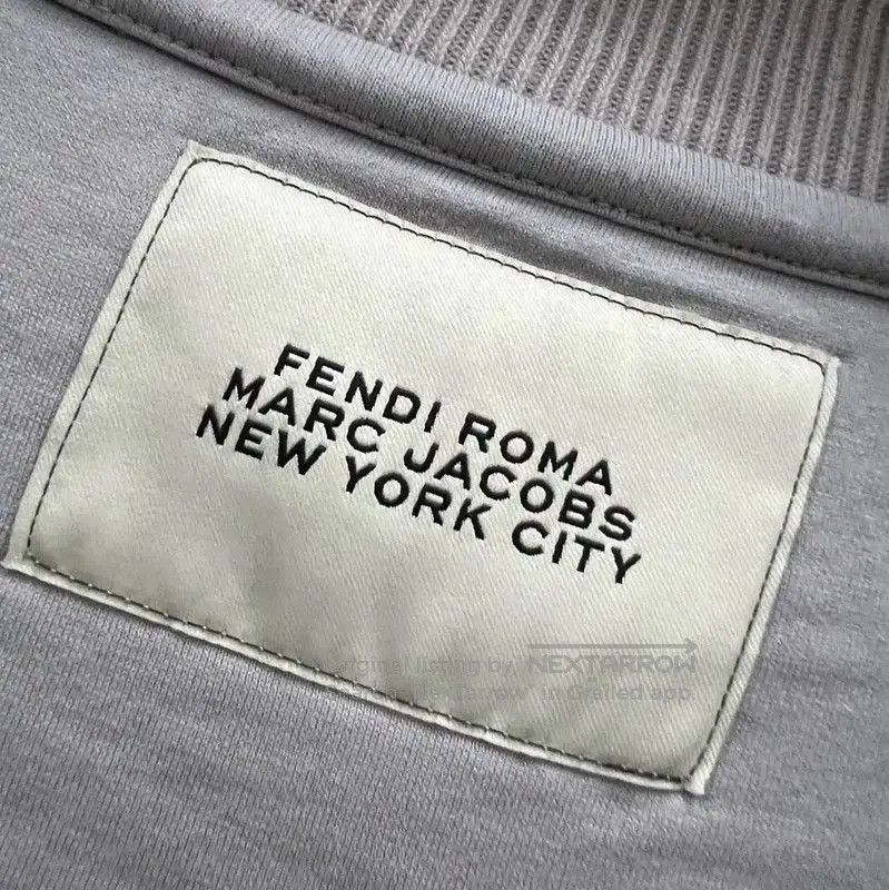 Fendi Fendi Gray Cotton Short Sleeve T-Shirt . Size US XL / EU 56 / 4 - 2 Thumbnail