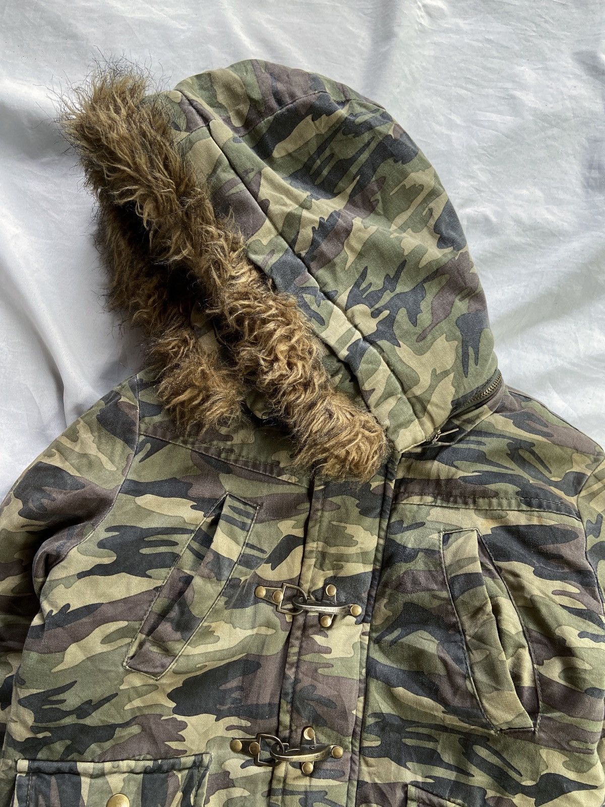 PPFM U.T.D ARMY BONO FAUX FUR JACKET Size US S / EU 44-46 / 1 - 7 Thumbnail