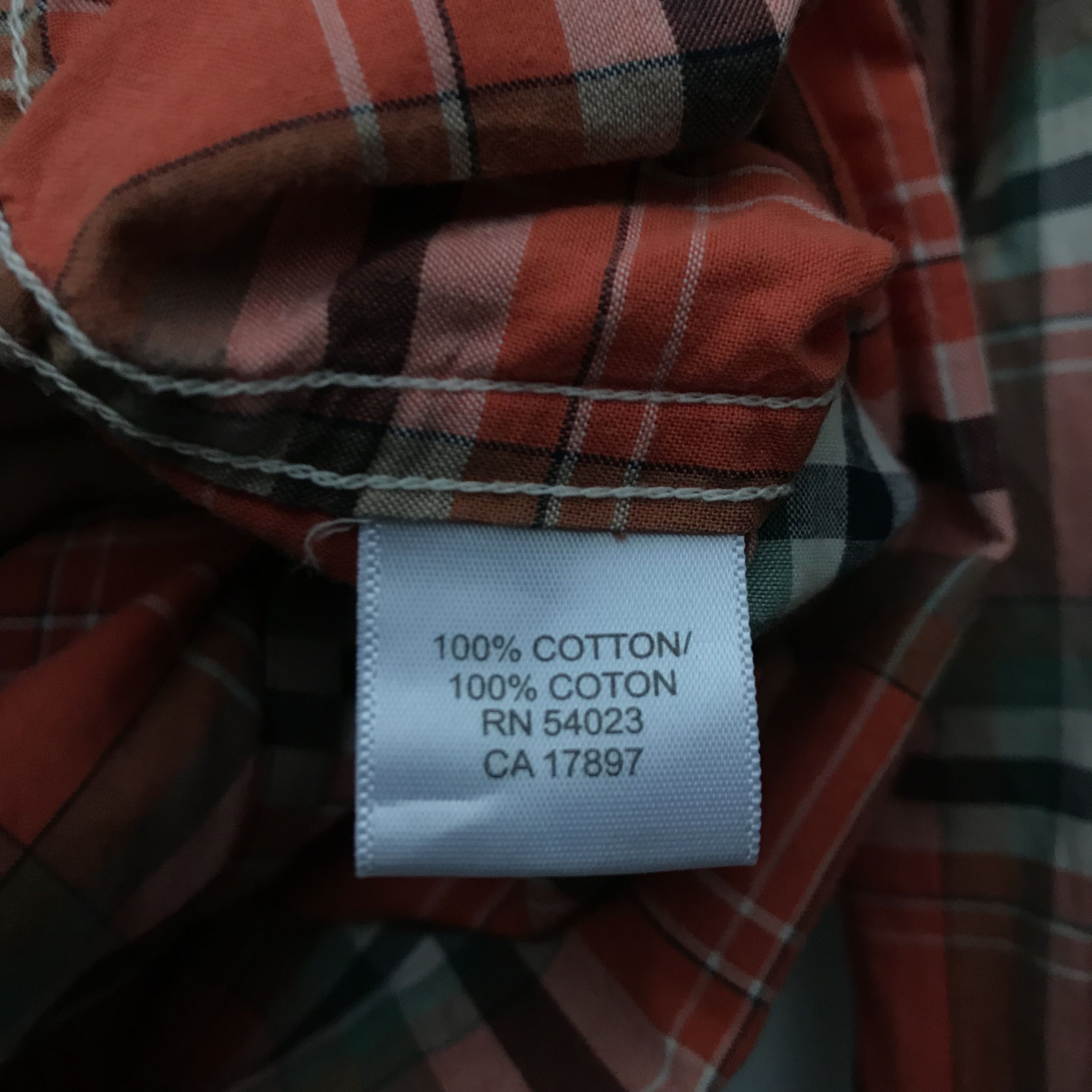Banana Republic × Designer Banana Republic Mojave red plaid tartan Long sleeves Size US M / EU 48-50 / 2 - 2 Thumbnail