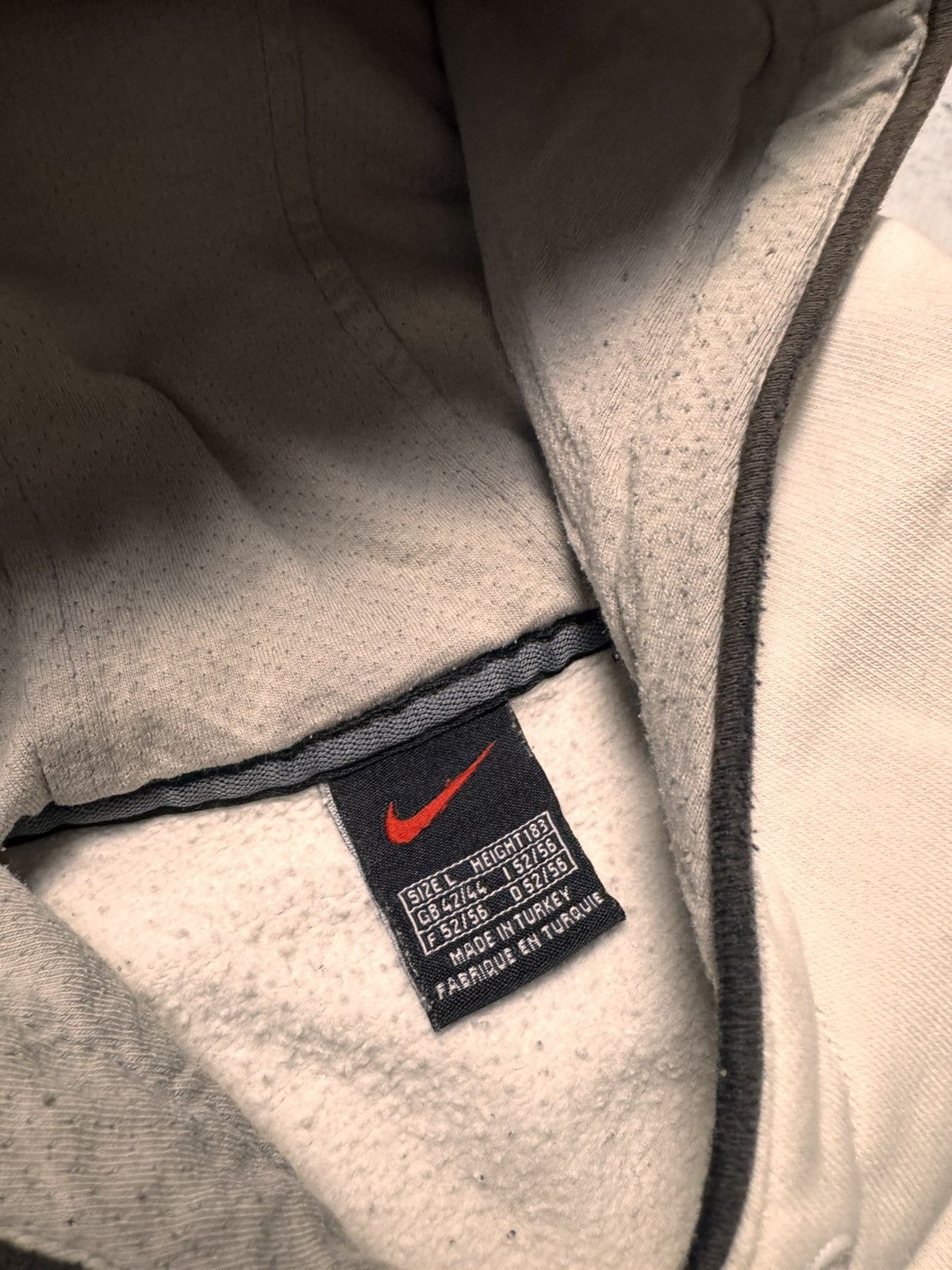 Nike × Vintage NIKE VINTAGE CENTER LOGO OVERSIZE BOXY HOODIE Size US L / EU 52-54 / 3 - 5 Thumbnail