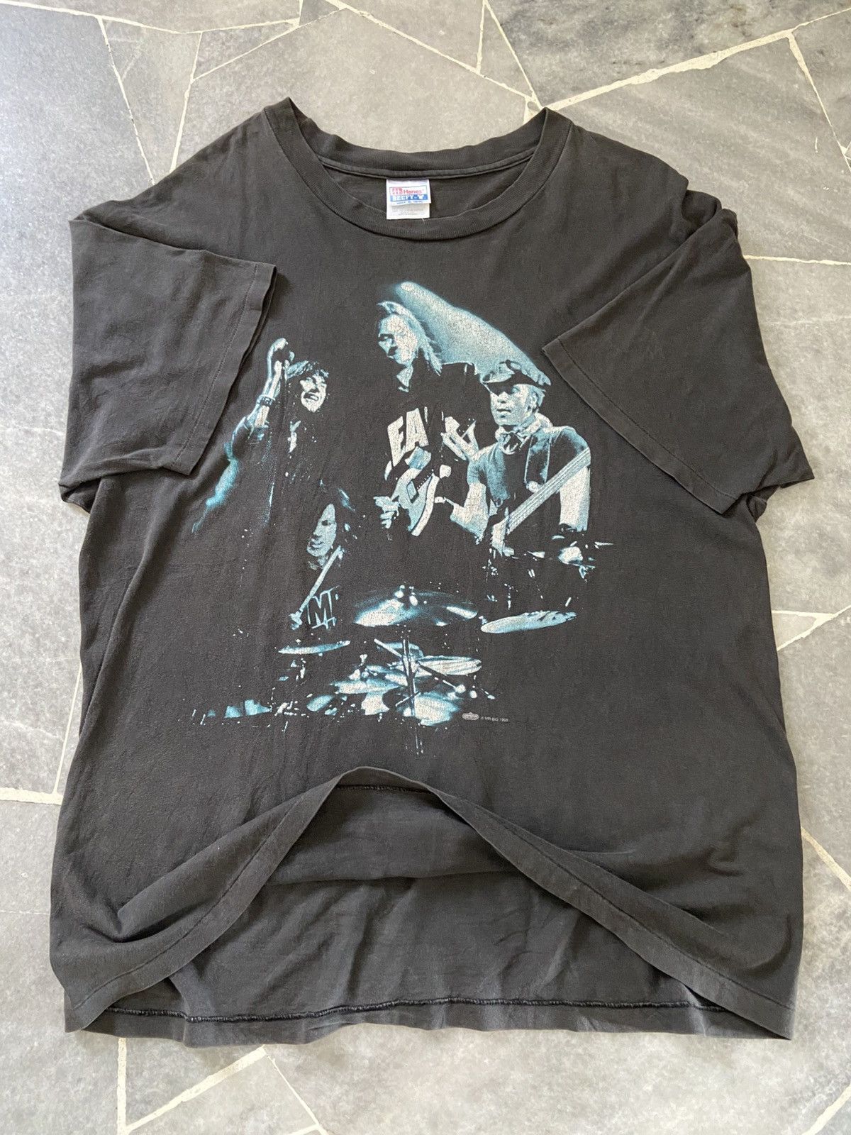 Band Tees Vintage 1996 MR BIG Tour Tee Size US XL / EU 56 / 4 - 7 Thumbnail