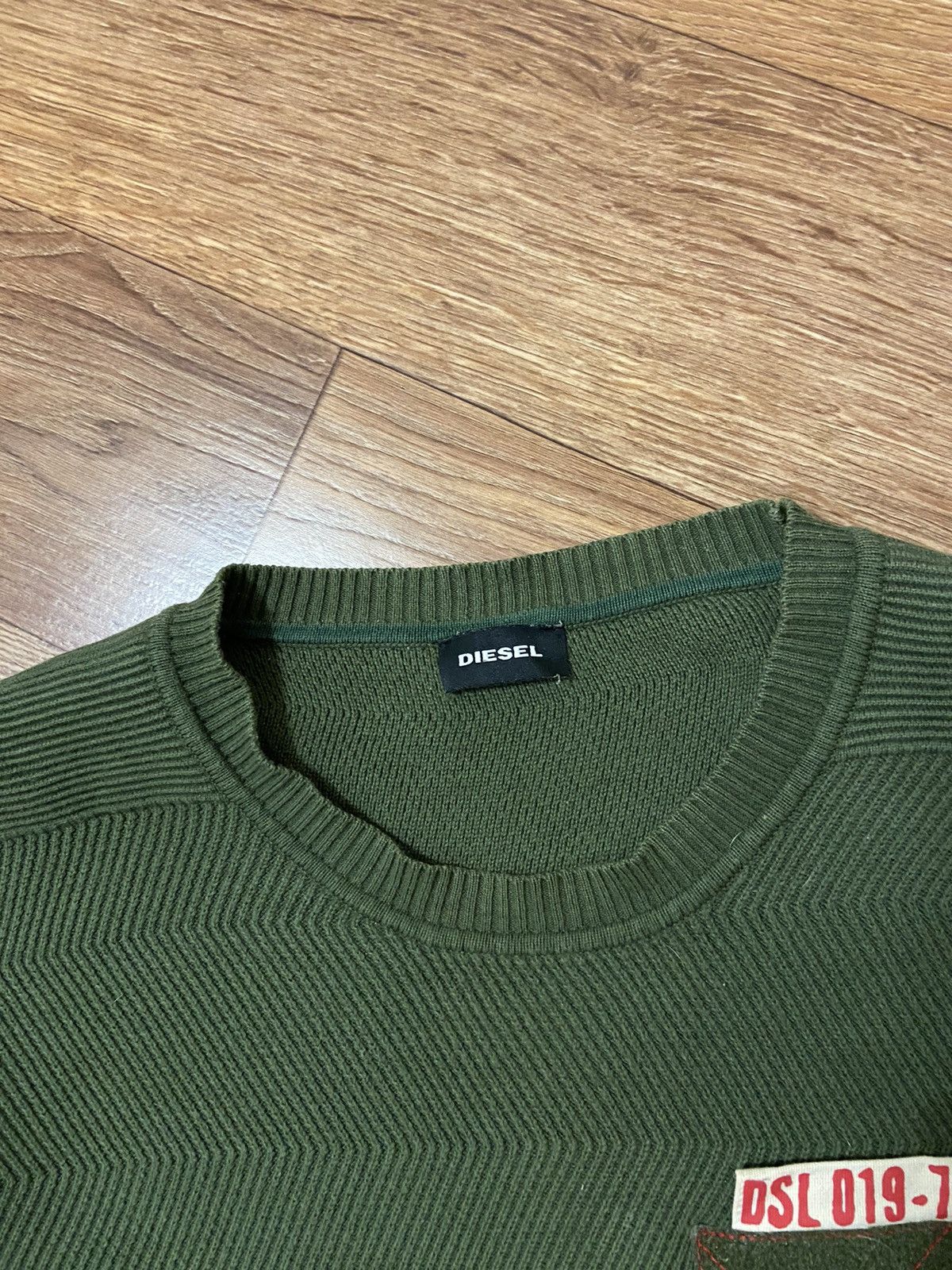 Diesel Vintage Diesel B-Rave Crewneck Sweatshirt Size US L / EU 52-54 / 3 - 3 Thumbnail