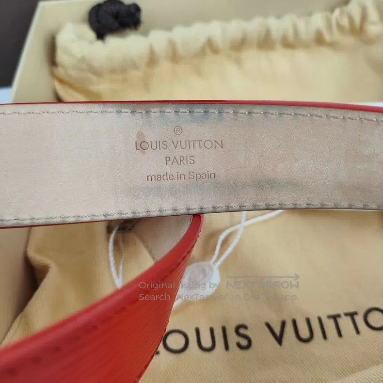 Louis Vuitton Louis Vuitton Water ripple V-belt Size ONE SIZE - 4 Thumbnail