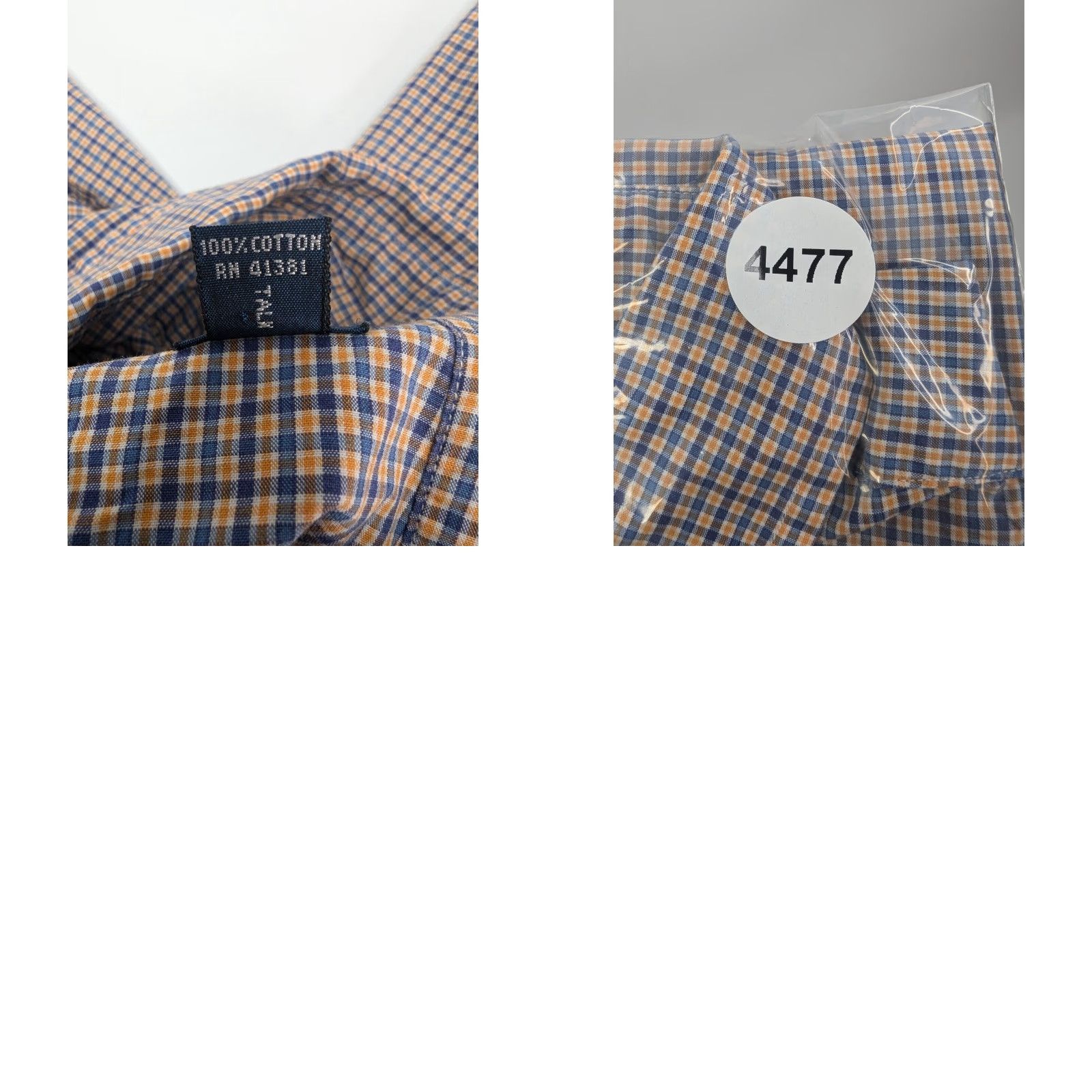 Ralph Lauren Ralph Lauren Blake Shirt Men's M Pony Button Down Orange Blue Plaid Short Sleeve Shirt Size US M / EU 48-50 / 2 - 8 Thumbnail