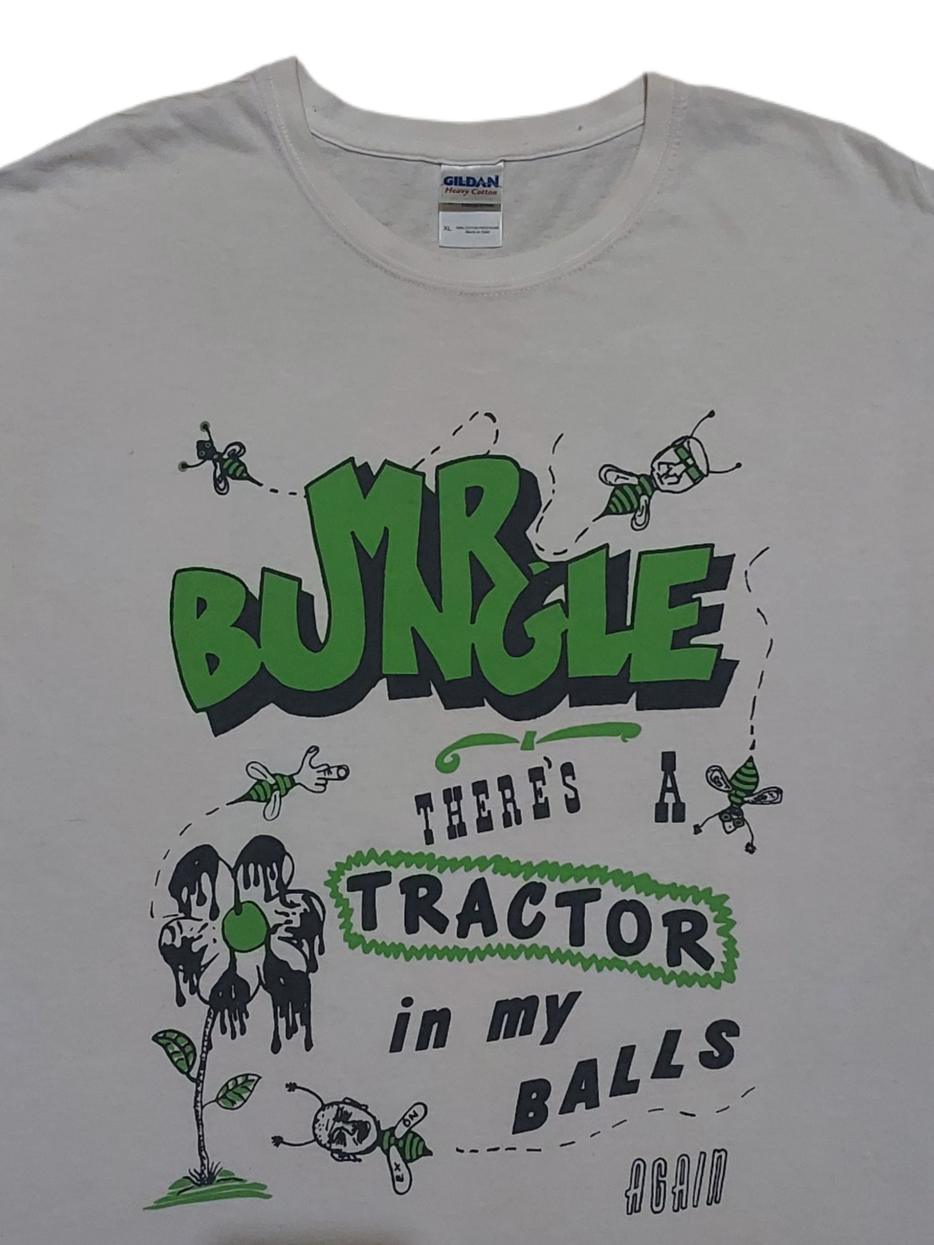 Band Tees Mr.Bungle 'There's A Tractor In My Balls' tshirt Size US XL / EU 56 / 4 - 3 Thumbnail