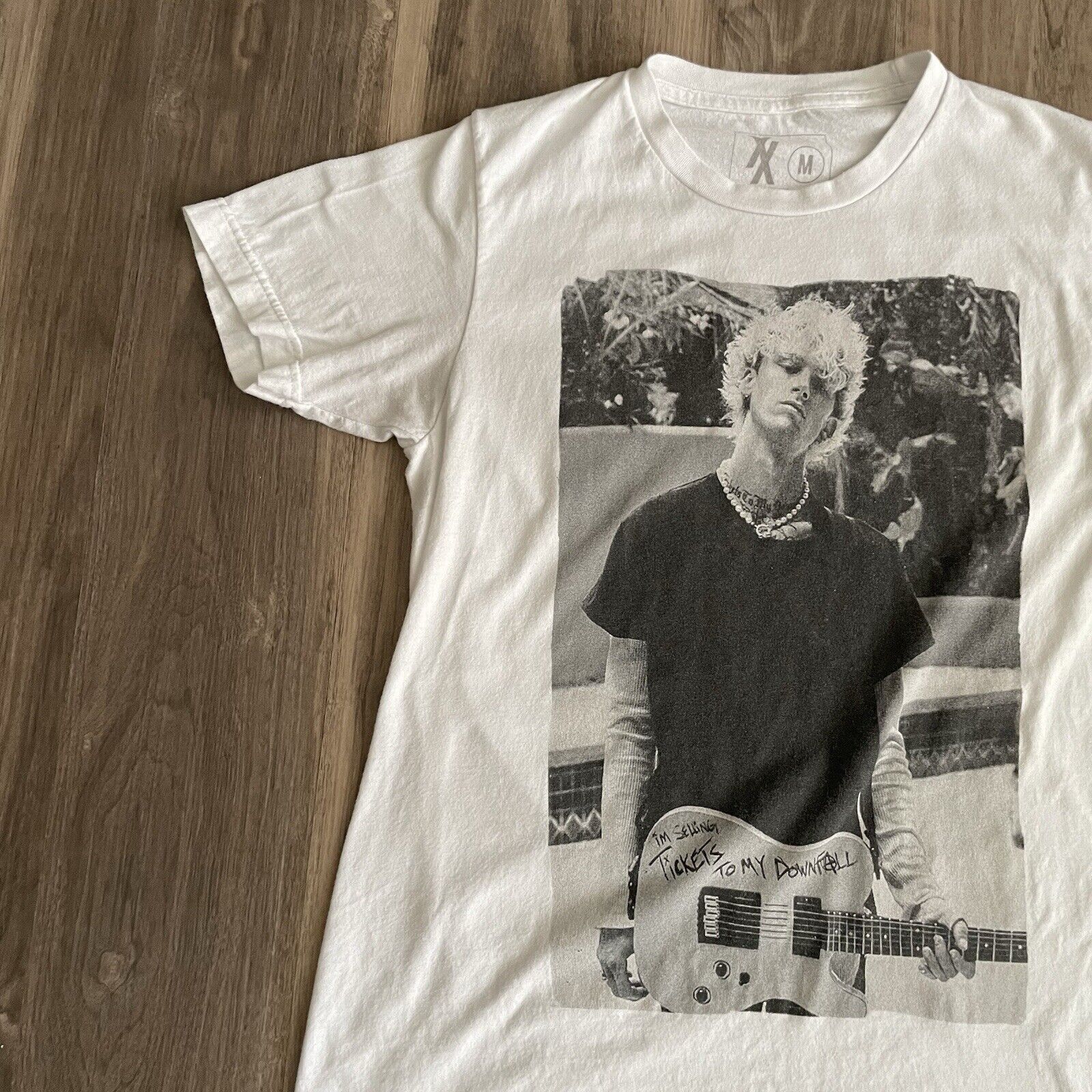 Other Machine Gun Kelly MGK T-Shirt Mens Size S White Tickets Size US S / EU 44-46 / 1 - 2 Thumbnail
