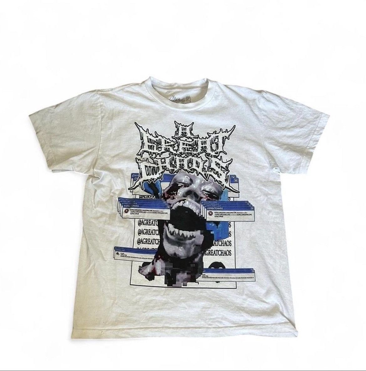 Ken Carson Ken Carson A Great Chaos Tour Tee Size US M / EU 48-50 / 2 - 1 Thumbnail