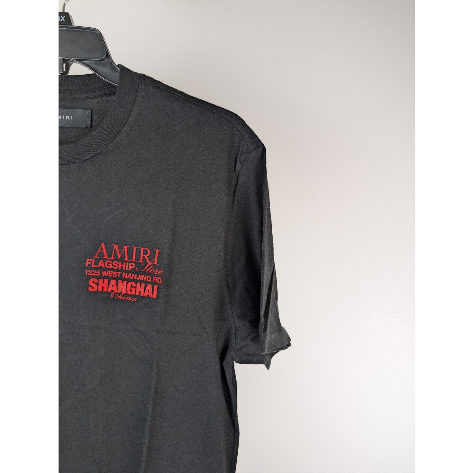 Amiri o1rshd1 Shanghai Exclusive Short Sleeve Tee T-Shirt in Black Size US XXL / EU 58 / 5 - 6 Thumbnail