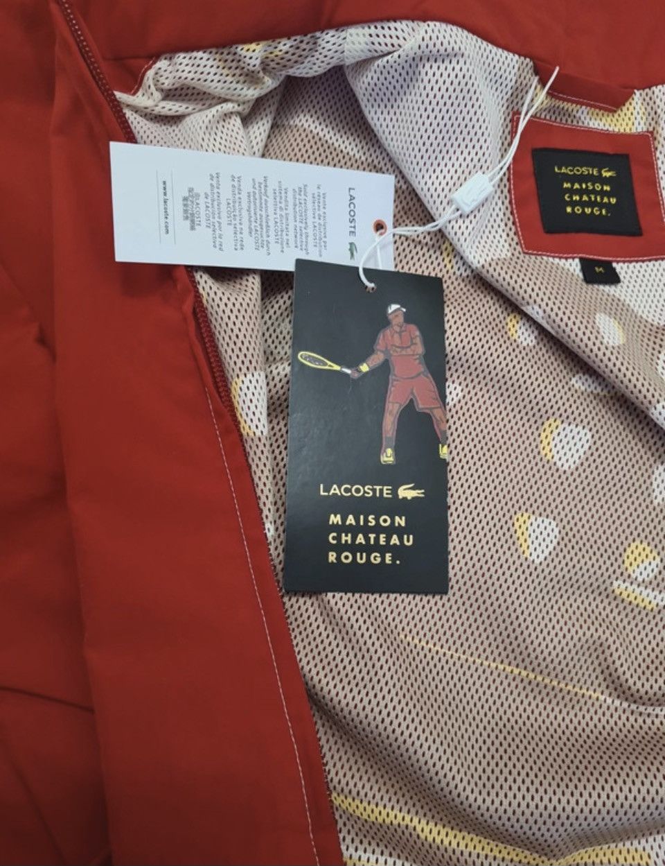 Lacoste LACOSTE X MAISON CHÂTEAU ROUGE TRACKSUIT (Size 5) 33/34 Size US 34 / EU 50 - 4 Thumbnail