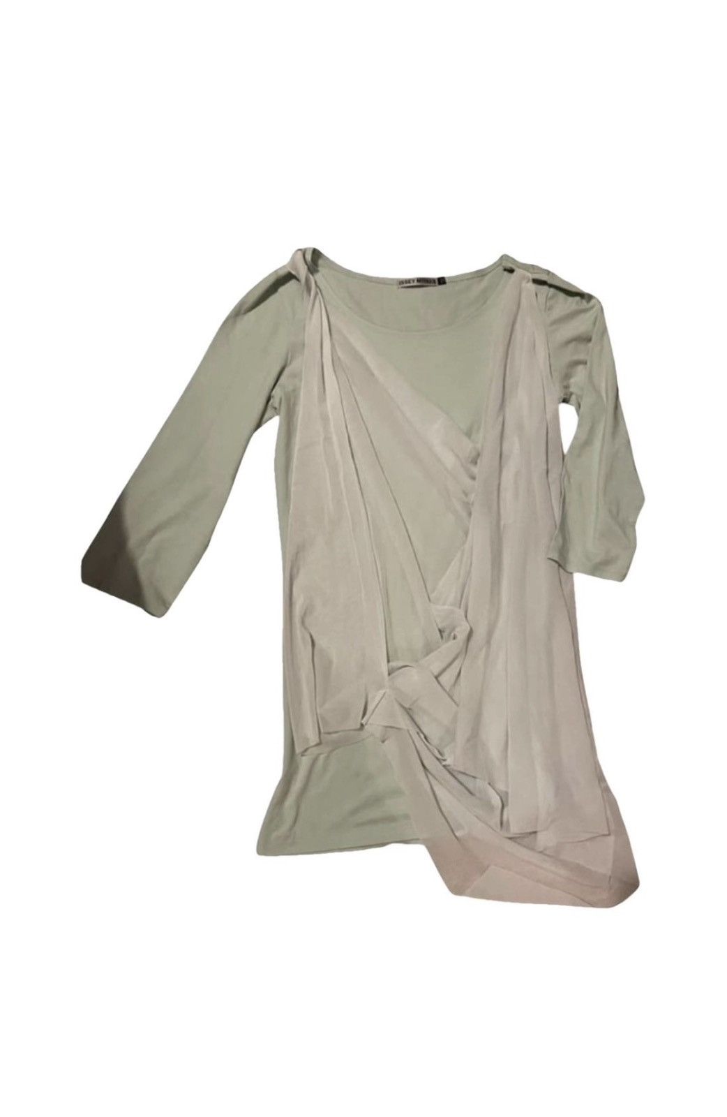Issey Miyake Issey Miyake tunic top drapery with sash Size M / US 6-8 / IT 42-44 - 1 Thumbnail
