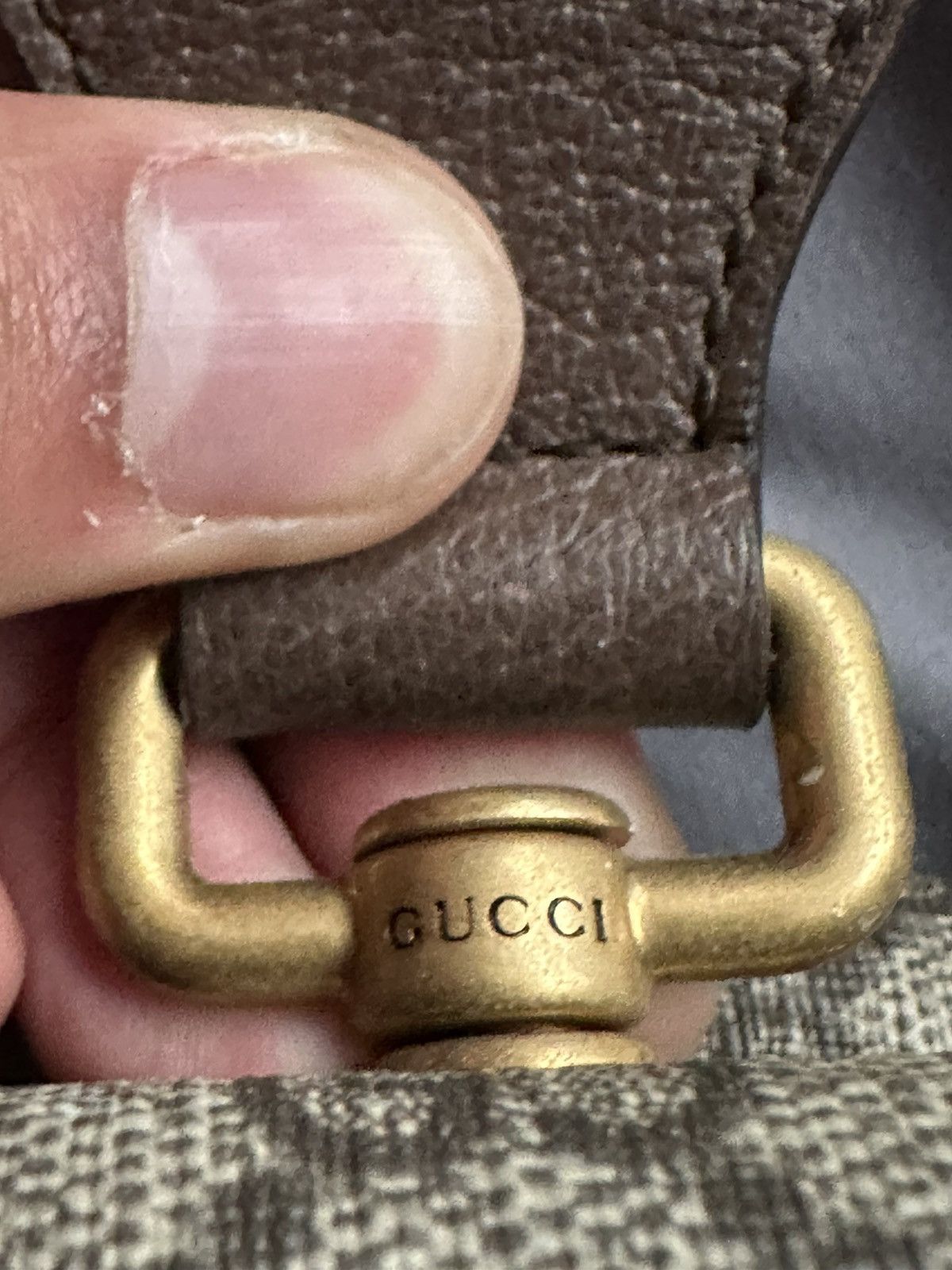 Gucci Gucci Men’s Tiger Shoulder Bag Size ONE SIZE - 14 Thumbnail