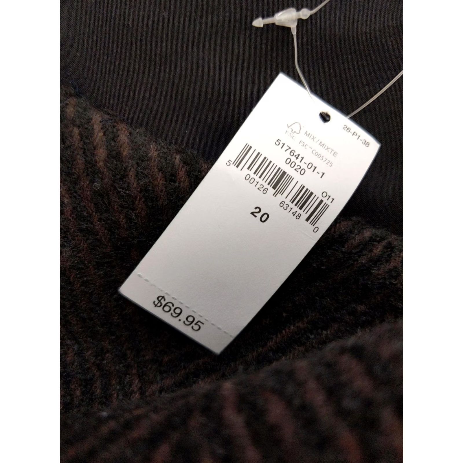 Gap Gap Skirt 20 Brown Herringbone Tweed A Line Short Mini Lined Casual Womens Size 42" / US 20 - 2 Thumbnail
