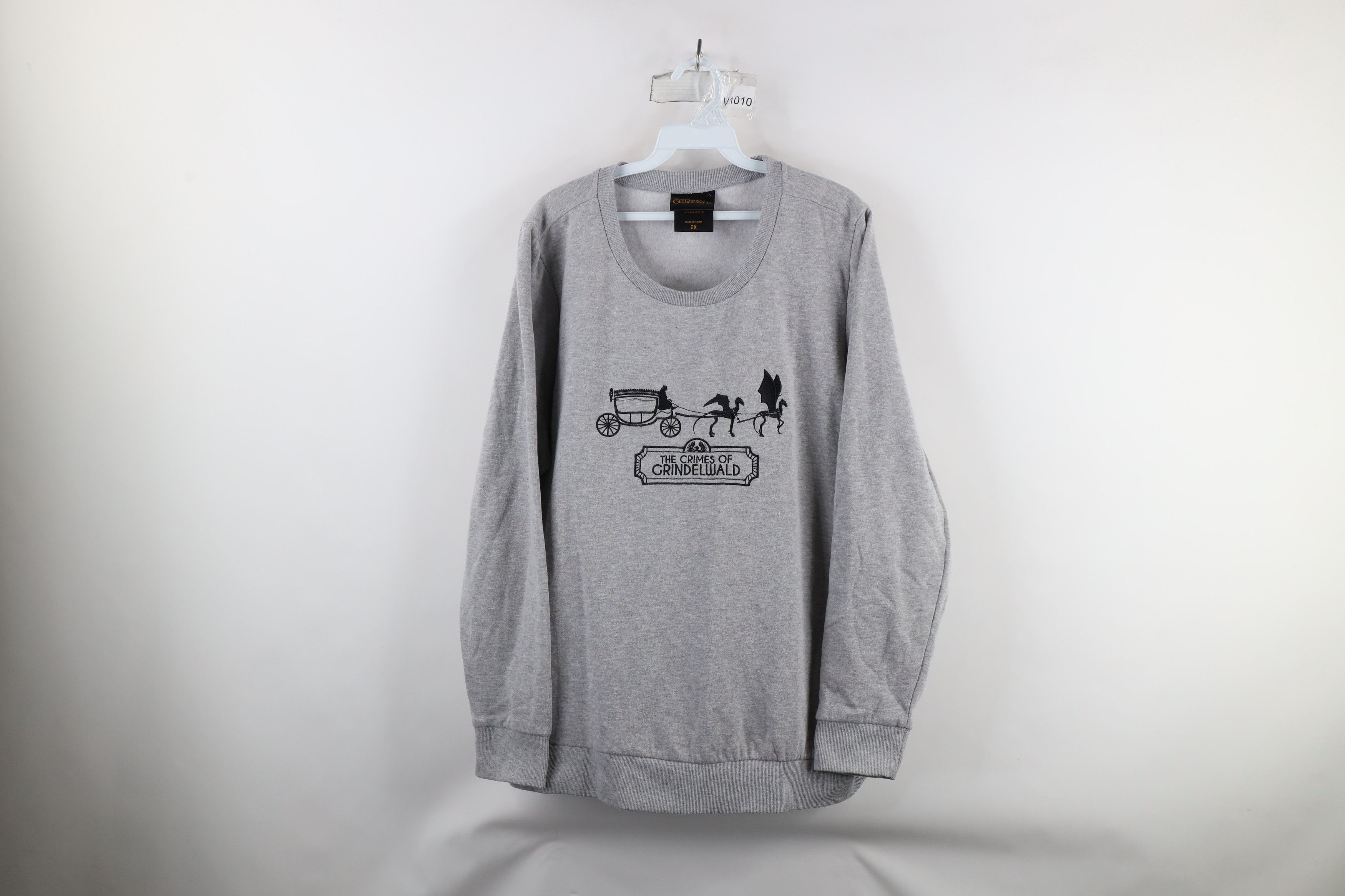 Vintage Wizarding World Potter The Crimes of Grindelwald Sweatshirt Size XXL / US 16-18 / IT 52-54 - 1 Thumbnail