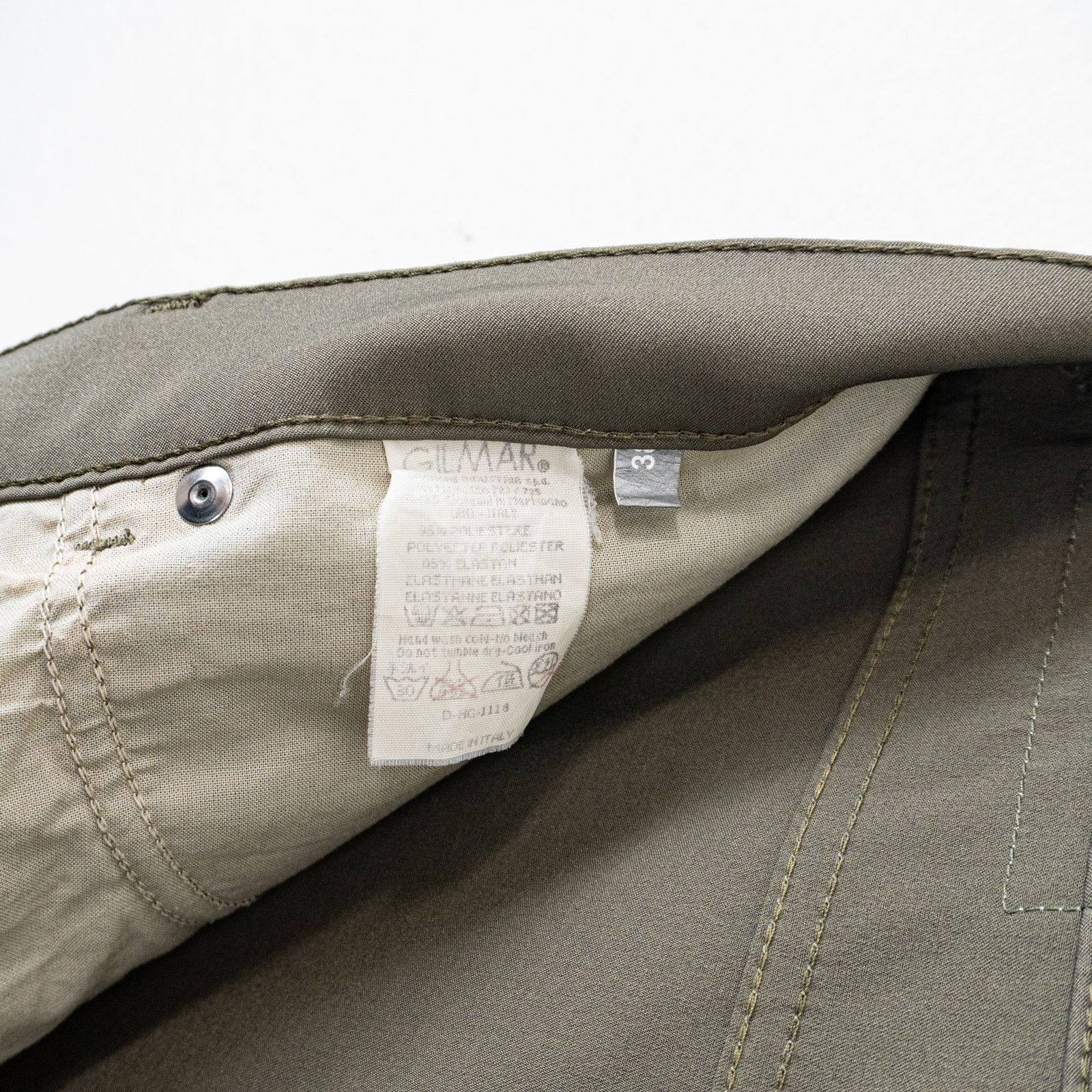 Iceberg Vintage Iceberg Ice Jean Italy Olive 5 pocket Pants size 38 Size US 38 / EU 54 - 11 Thumbnail