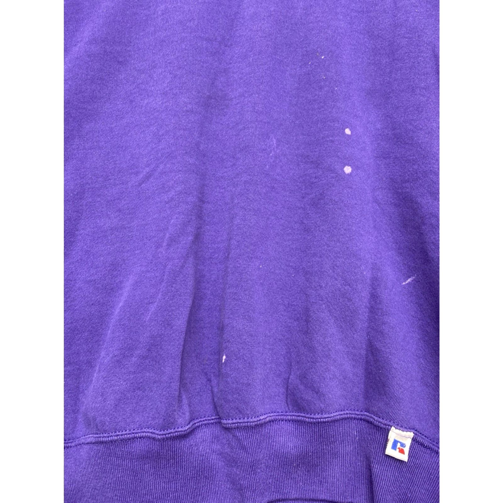 Russell Athletic VINTAGE Russell Athletic Sweatshirt Shirt Men XL Purple Crew Neck Pullover USA State College 90s Mens Size US XL / EU 56 / 4 - 7 Thumbnail