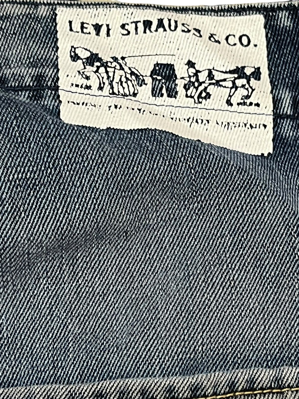 Levi's Vintage Clothing Vintage Levi’s 604 Baggy Wide Leg Denim Size US 31 - 7 Thumbnail
