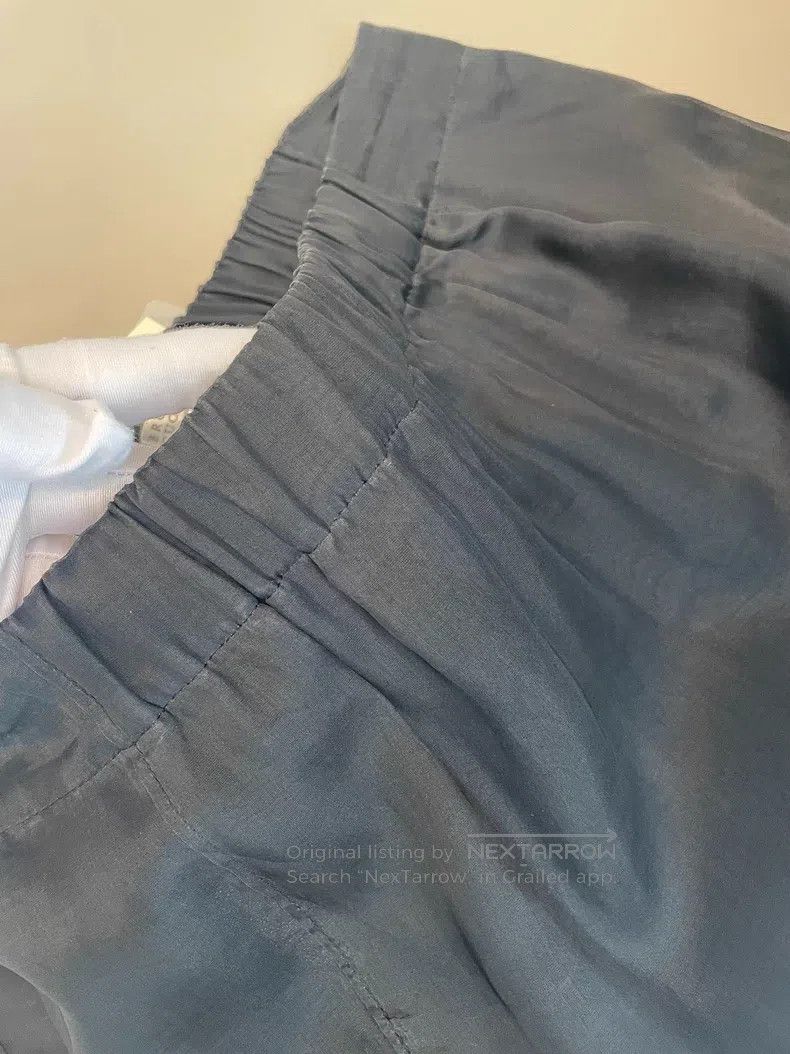 Brunello Cucinelli Brunello Cucinelli Black Silk Skirt Size 24" / US 00 / IT 34 - 4 Thumbnail