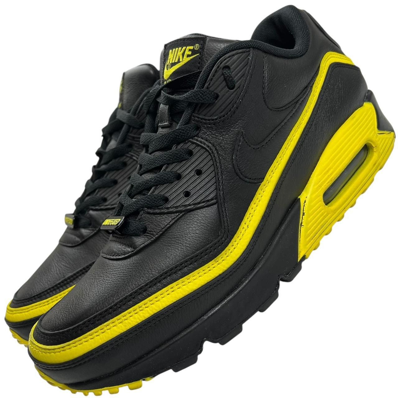 Nike × Undefeated Nike UNDFTD Air Max 90 Black Optic Yellow Size US 11 / EU 45 Size US 11 / EU 44 - 2 Thumbnail