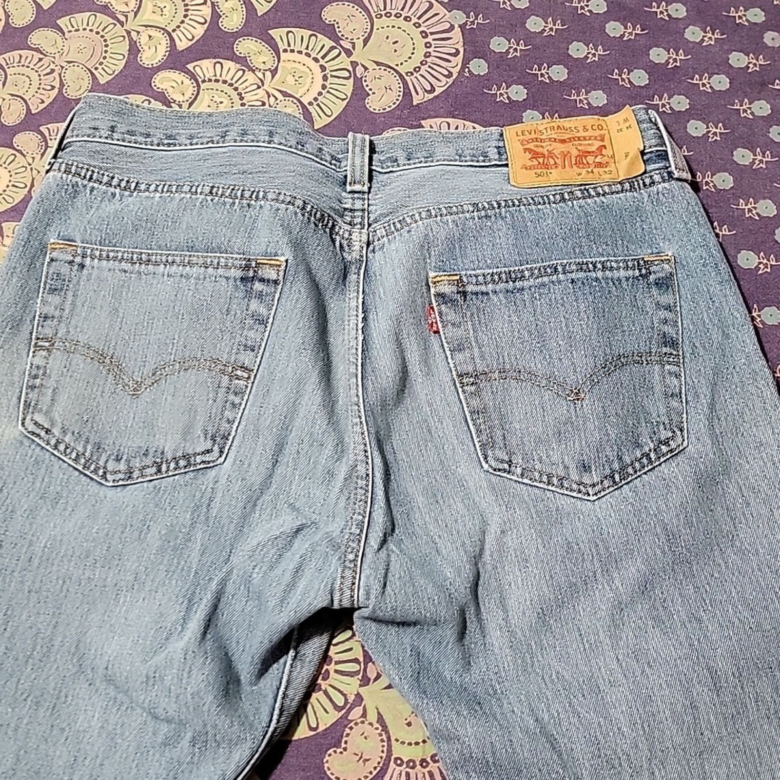 Levi's 501 Levis Size US 32 / EU 48 - 5 Thumbnail