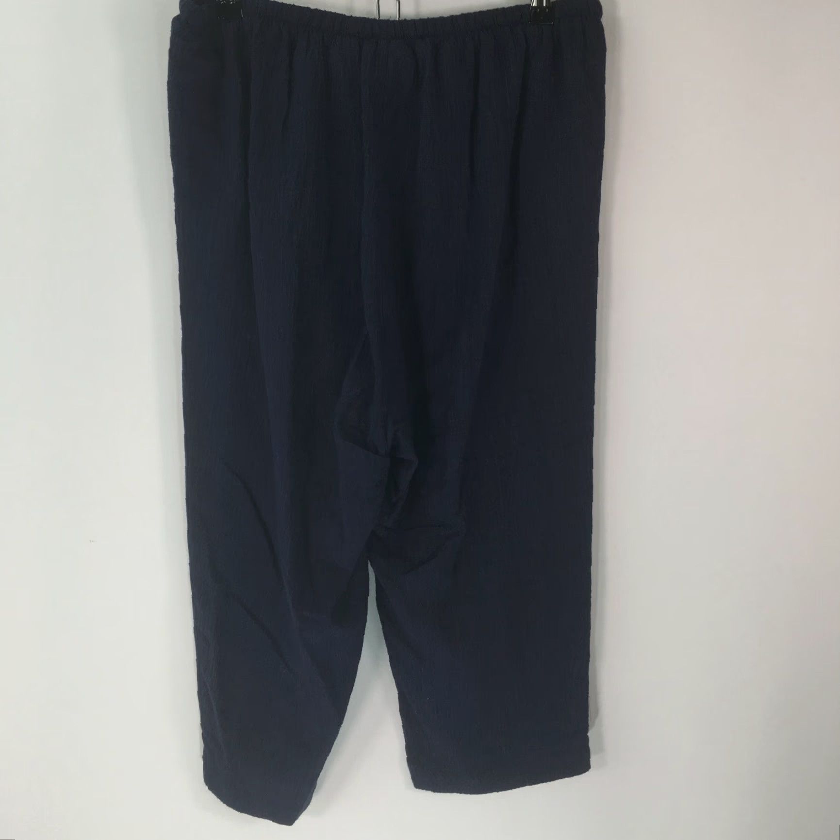 Liz Claiborne Liz Claiborne Livvy Women Cropped Navy Blue Cropped Capri Pants 1P Petite Size 1P Size 25" / US 0 / IT 36 - 2 Thumbnail