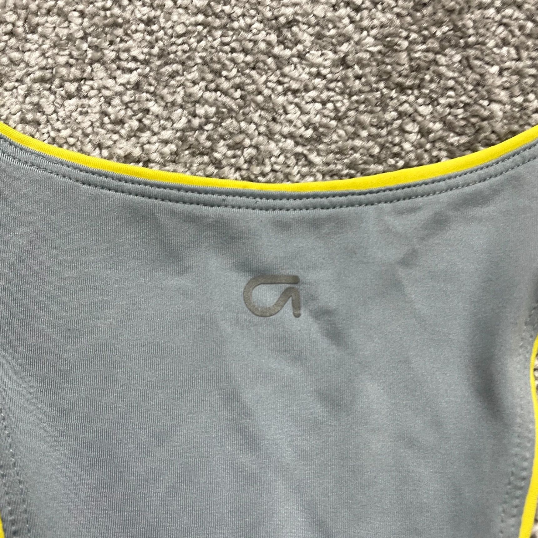 Gap Gap Body Fit Sports Tank Top Womens XL Gray Racerback Halter Athletic Athleisure Size XL / US 12-14 / IT 48-50 - 5 Thumbnail