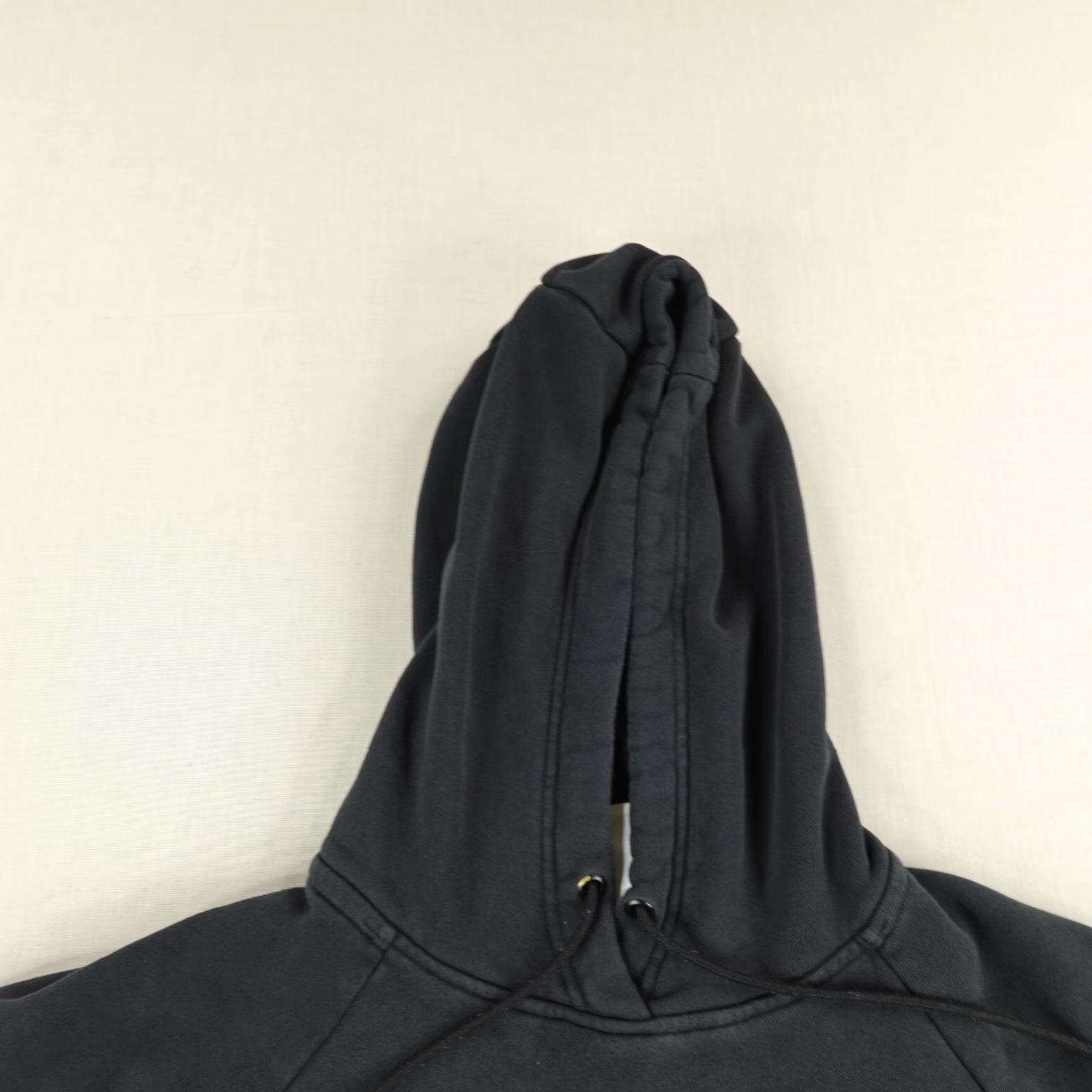 Nike VINTAGE Nike Hoodie Womens Medium Black Oversized Fit Center Swoosh Sweatshirt Pullover Size M / US 6-8 / IT 42-44 - 2 Thumbnail