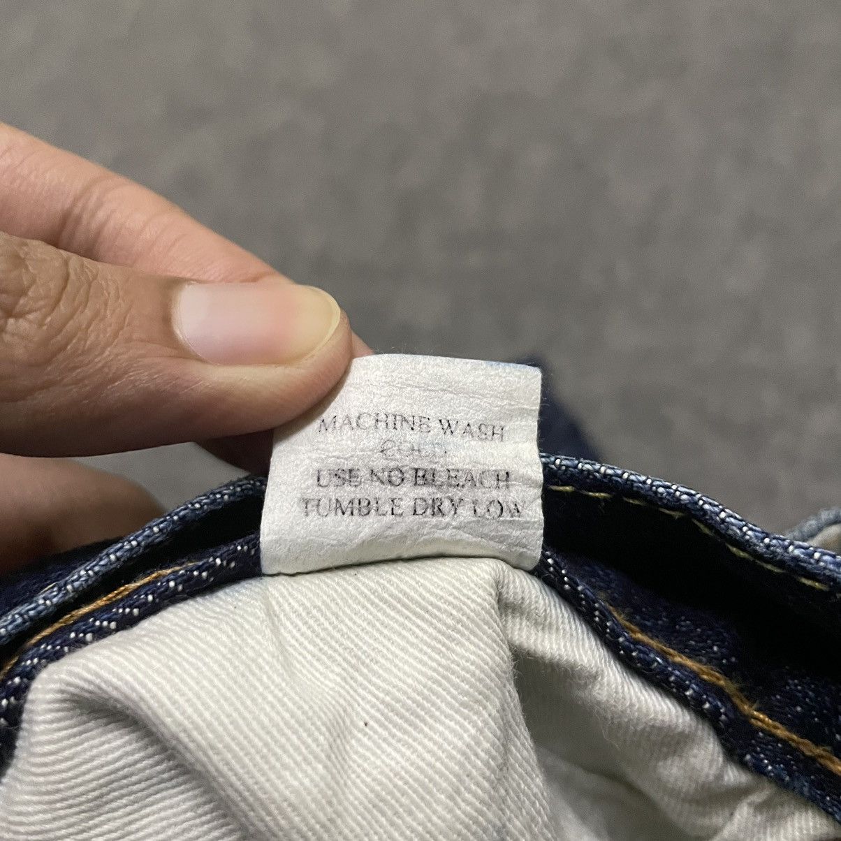 If Six Was Nine × Japanese Brand × Le Grande Bleu (L.G.B.) Core Fighter Indigo Blue Selvedge Denim Samurai Ironheart Size US 34 / EU 50 - 7 Thumbnail