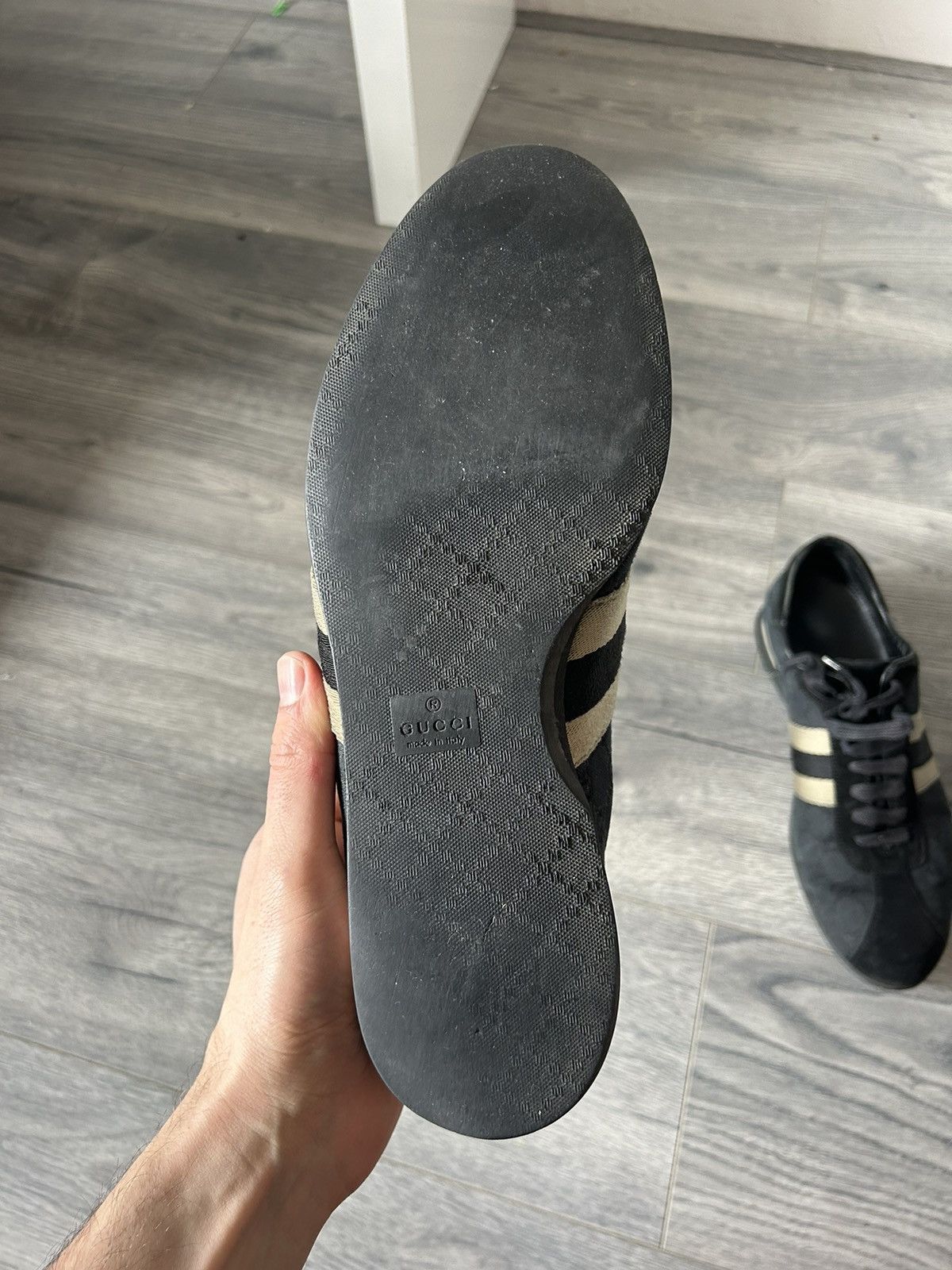 Gucci Vintage GG Monogram Sneakers Size US 10.5 / EU 43-44 - 9 Thumbnail