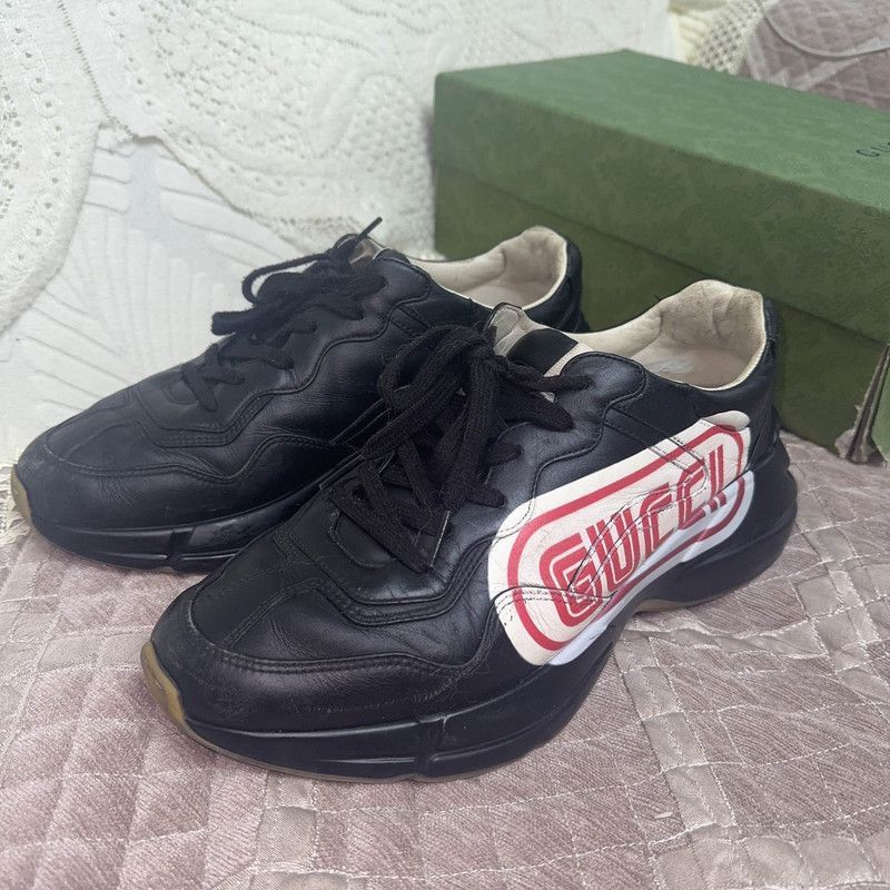 Gucci Gucci Rhyton Men's Color-Block Casual Sneakers Size US 9.5 / EU 42-43 - 1 Thumbnail