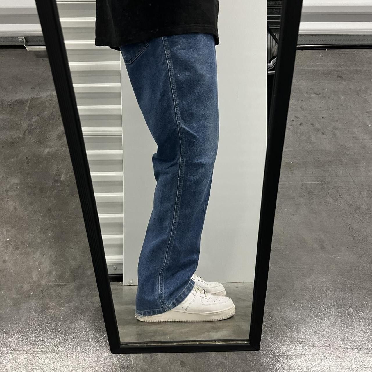Japanese Brand × Vintage Vintage Y2K/2000s Skater Style Medium Wash Denim Jeans! Size US 36 / EU 52 - 2 Thumbnail
