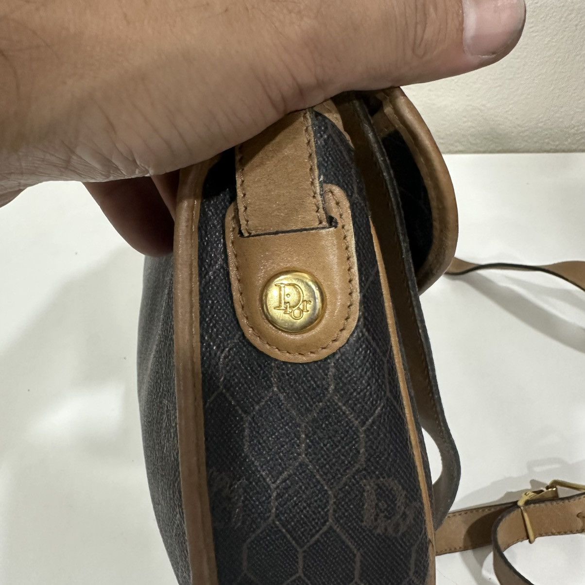 Christian Dior Monsieur ‼️YES‼️ VINTAGE CHRISTIAN DIOR TROTTER SHOULDER CROSSBODY BAG Size ONE SIZE - 5 Thumbnail