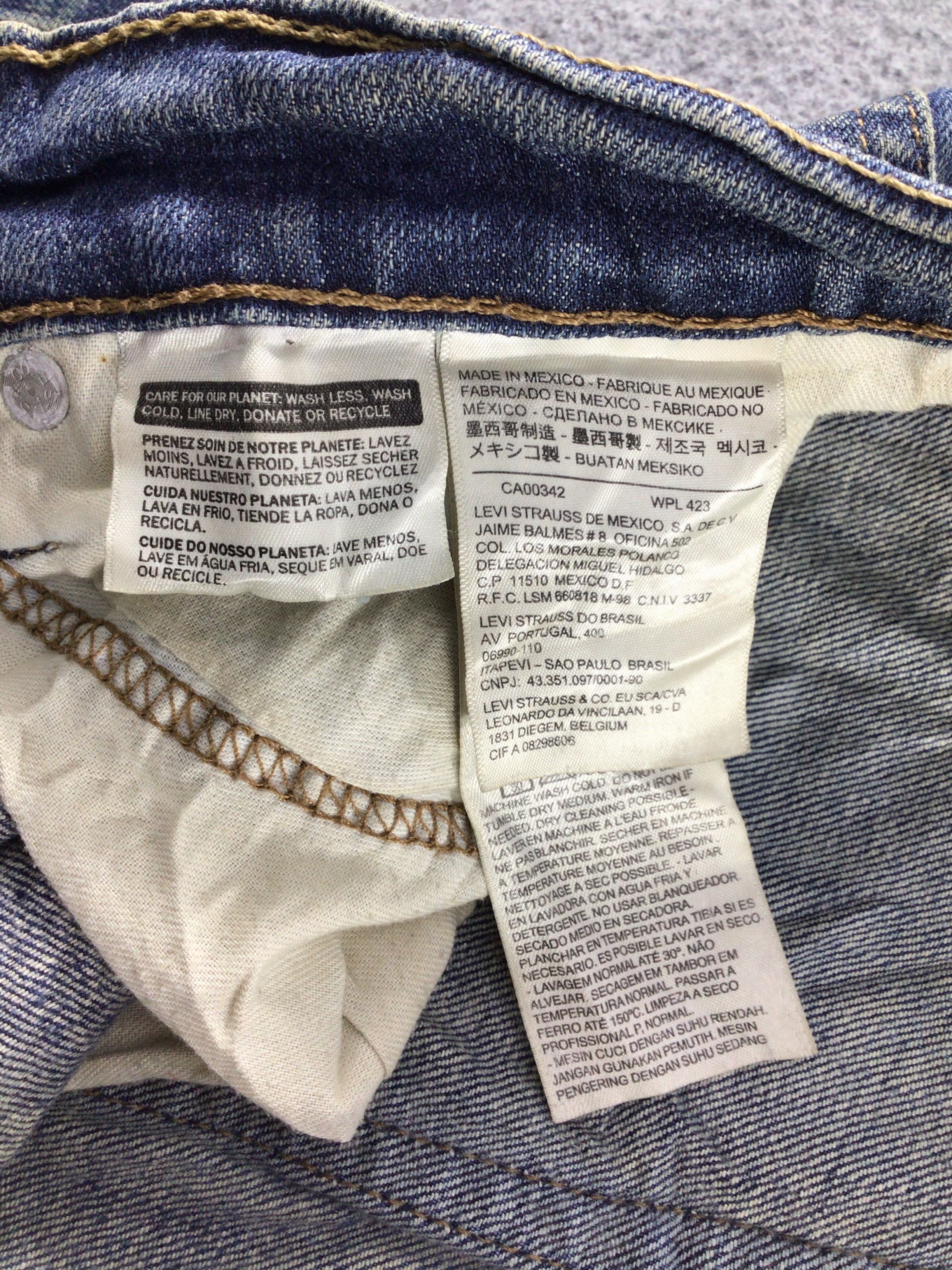 Levi's Vintage Levis 514 Jeans-J789 Size US 35 - 10 Thumbnail
