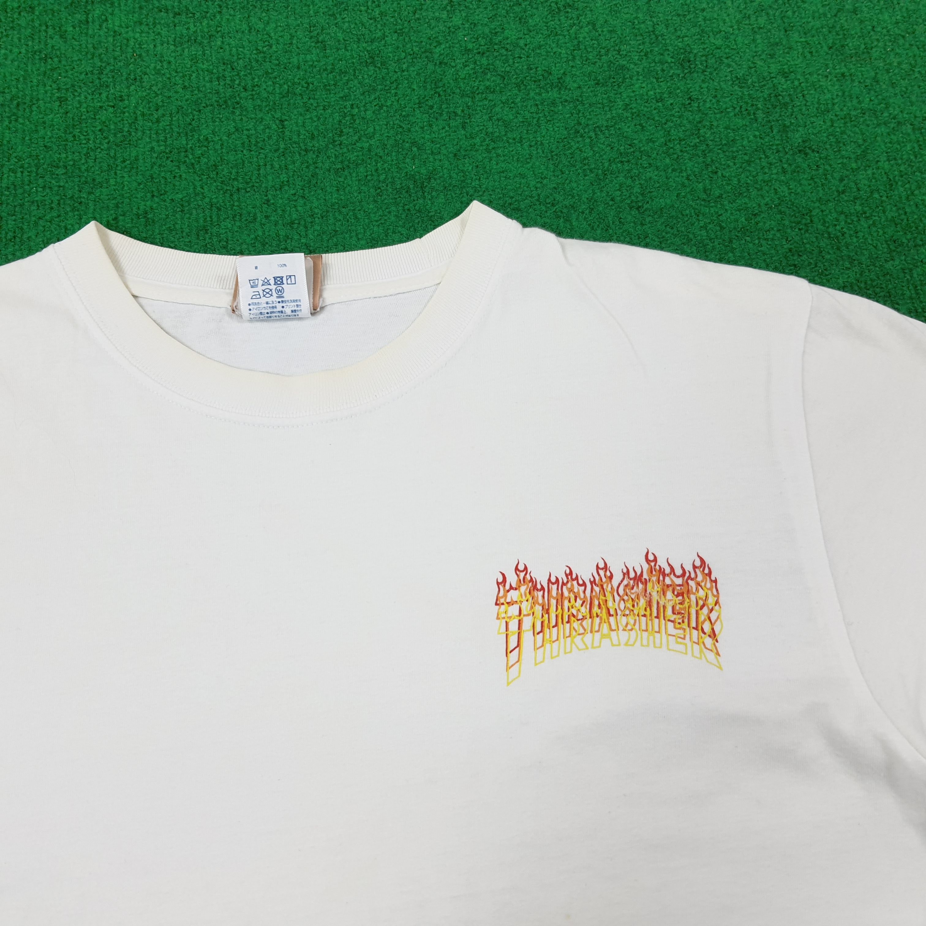 Thrasher × Vintage Vintage Thrasher Skateboards Tshirt C219N37 Size US L / EU 52-54 / 3 - 2 Thumbnail