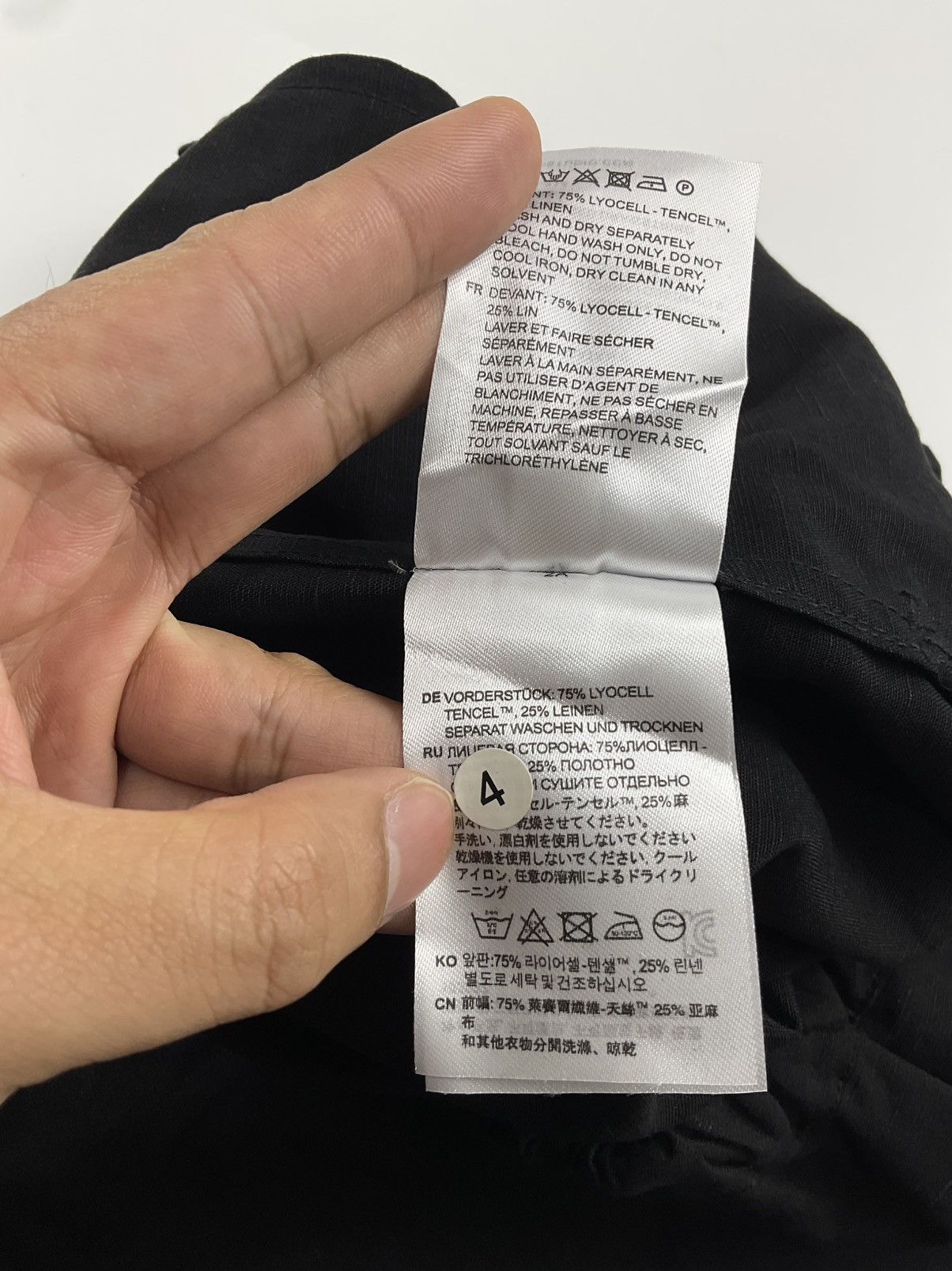 Toteme Toteme Press Creased Drawstring Trouser Size 28" / US 6 / IT 42 - 10 Thumbnail