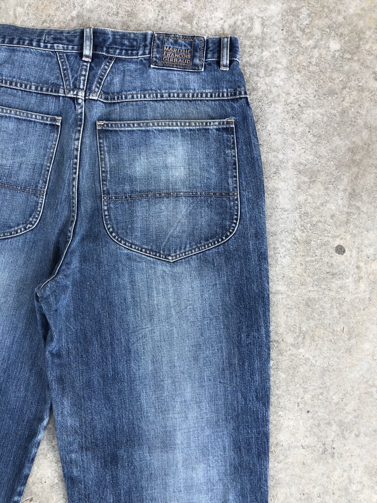 Marithe + Francois Girbaud Vintage Marithe Francois Girbaud Baggy Jeans Distressed Size US 36 / EU 52 - 10 Thumbnail