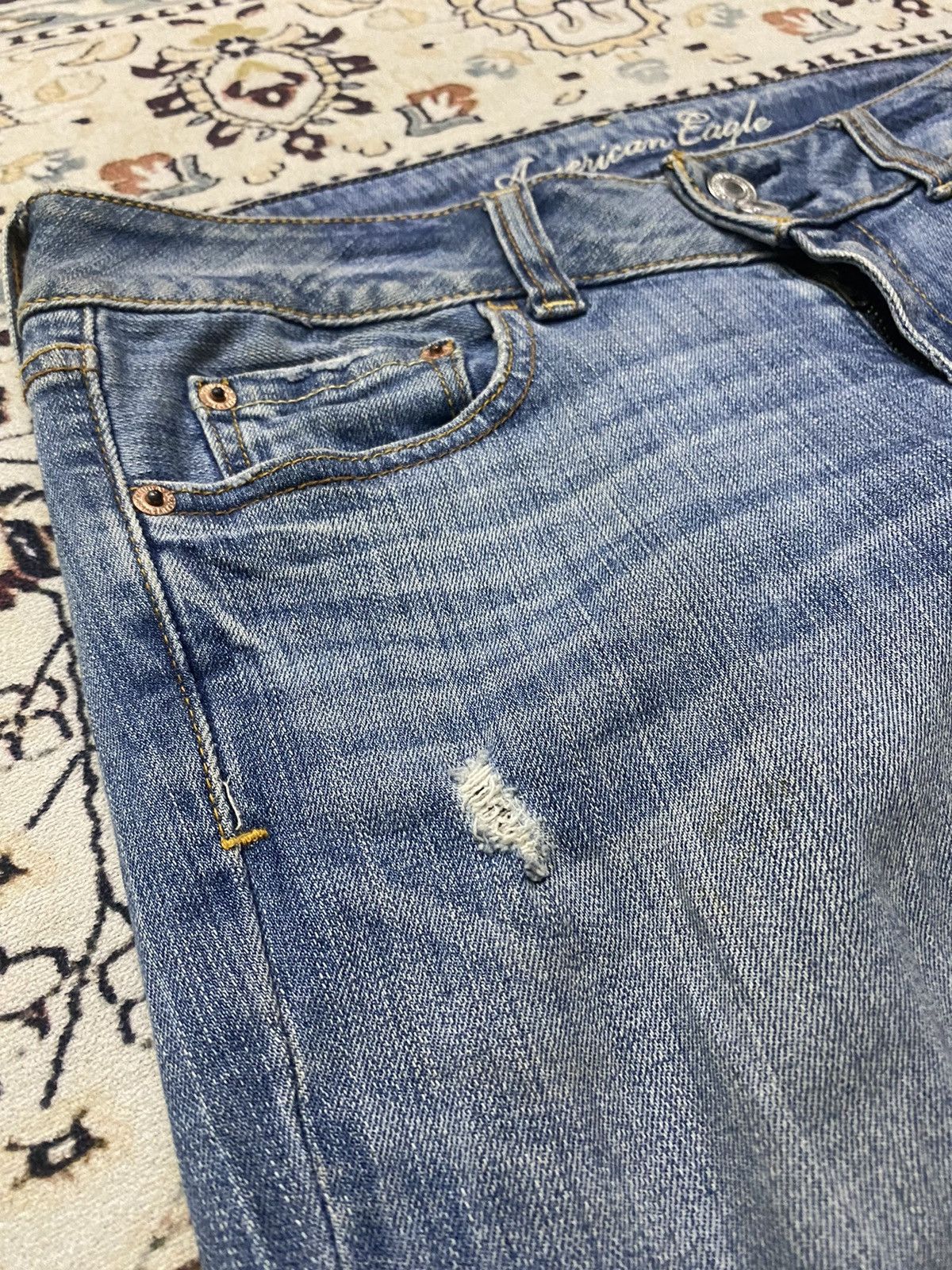American Eagle Outfitters × Vintage 🔥 Flared Jeans X American Eagle Size US 32 / EU 48 - 3 Thumbnail