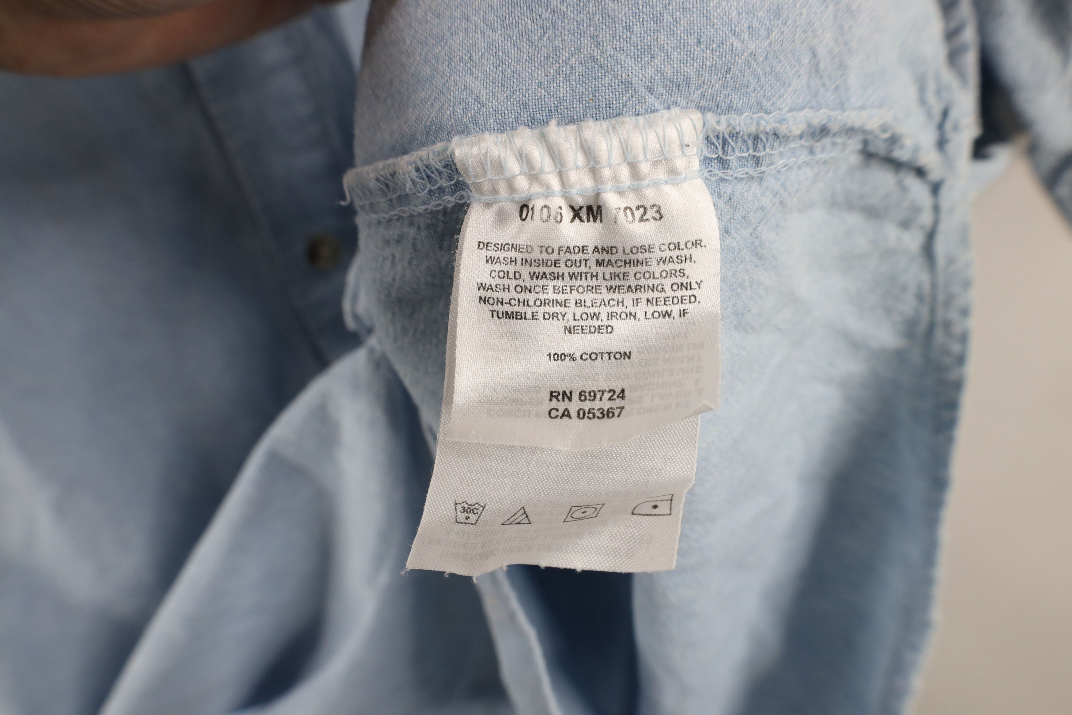Columbia × Vintage Vtg 90s Columbia Out Denim Short Sleeve Button Down Shirt Size US XL / EU 56 / 4 - 7 Thumbnail