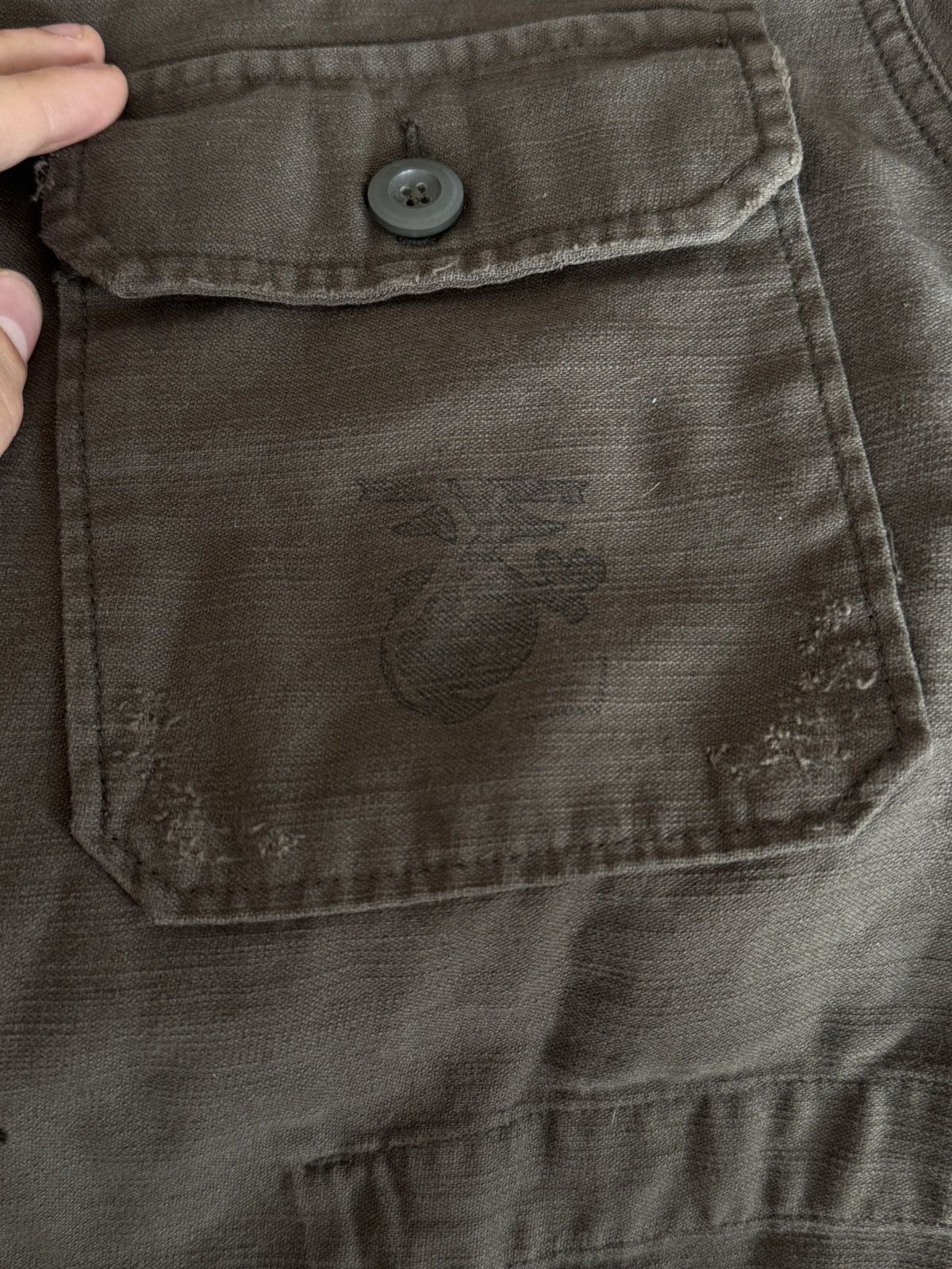 Allsaints All Saints japanese military green shirt Size US L / EU 52-54 / 3 - 3 Thumbnail
