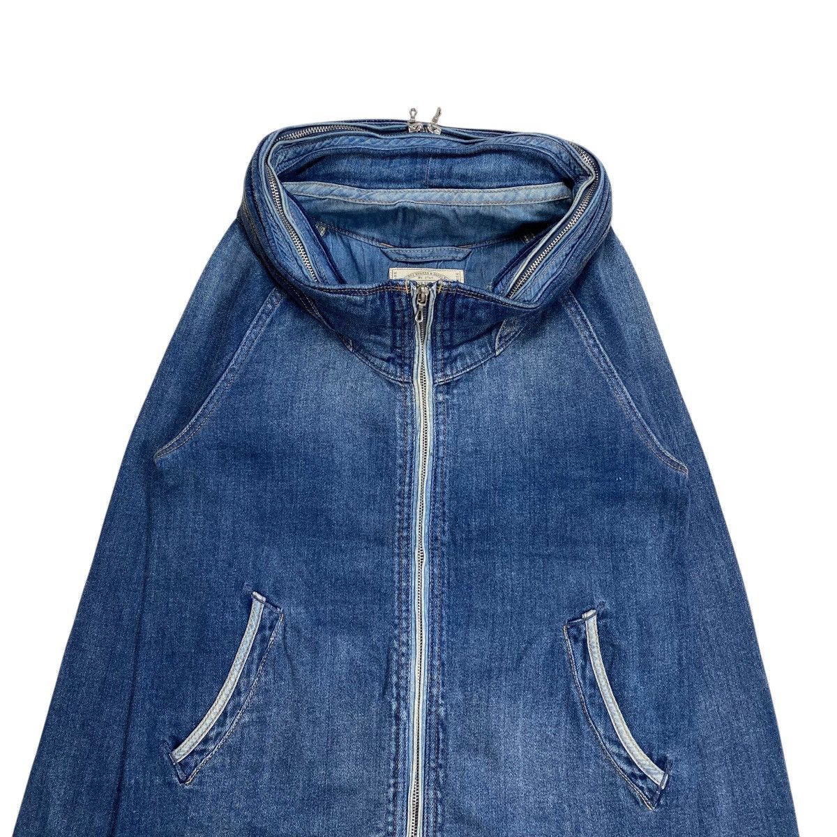 Le Grande Bleu (L.G.B.) GOA Bono Denim Zip Hood Jacket Size US M / EU 48-50 / 2 - 8 Thumbnail