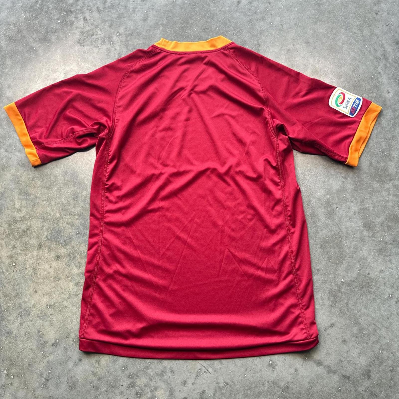 Other AS Roma Italian Serie A Futbol/Soccer Red And Yellow Kit Size US M / EU 48-50 / 2 - 2 Thumbnail