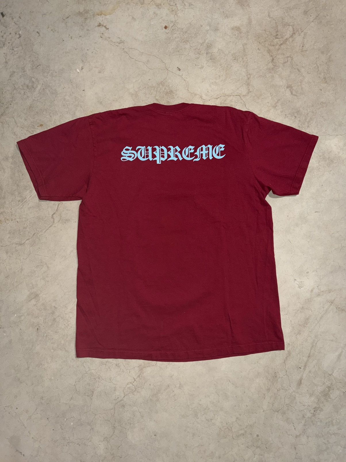 Supreme Supreme Mutant Tee Cardinal Red FW23 Men’s Graphic T-shirt Size US L / EU 52-54 / 3 - 3 Thumbnail