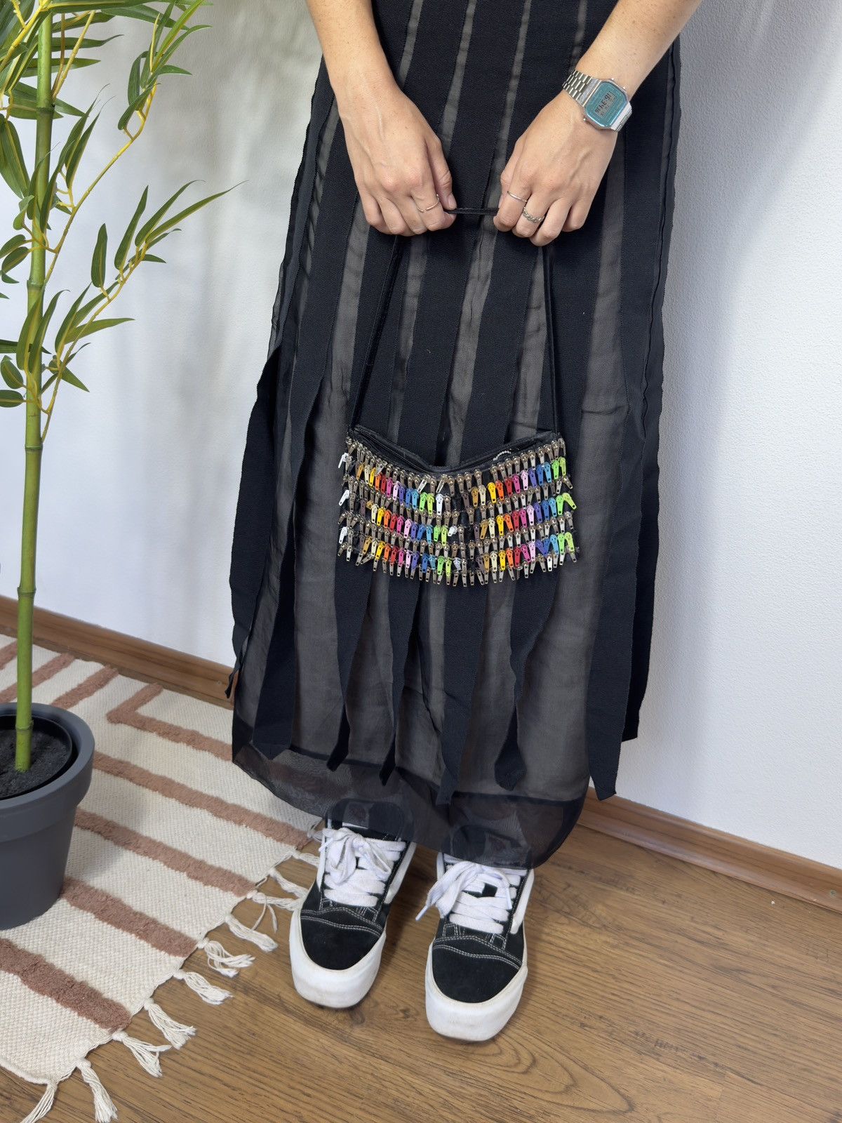 Vintage VINTAGE AVANT GARDE ZOE COTTENKA PARIS 2000s ZIPPER MINI BAG Size ONE SIZE - 2 Thumbnail