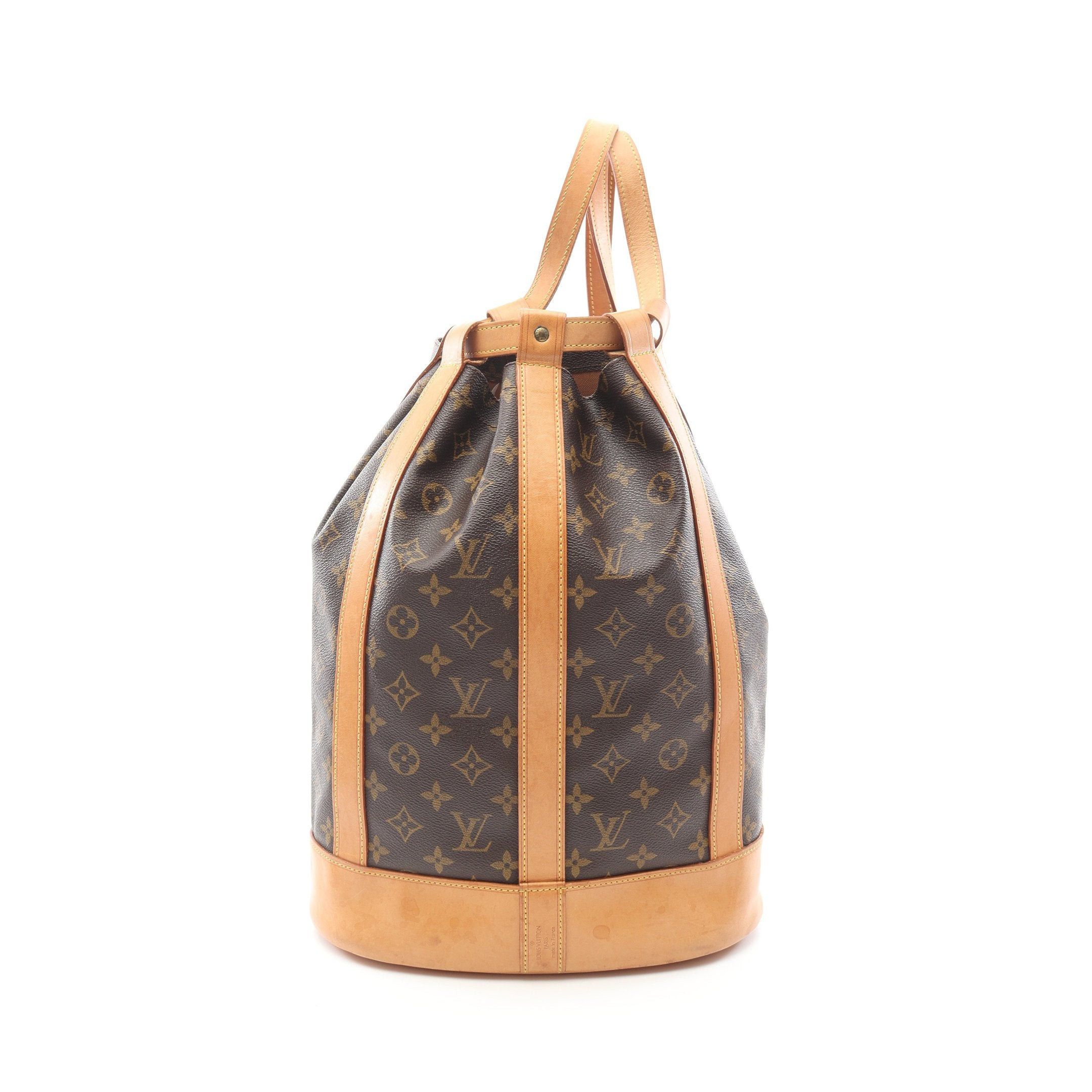 Louis Vuitton Louis Vuitton Randonnee Pm Monogram Shoulder Bag Leather Brown Size ONE SIZE - 1 Thumbnail