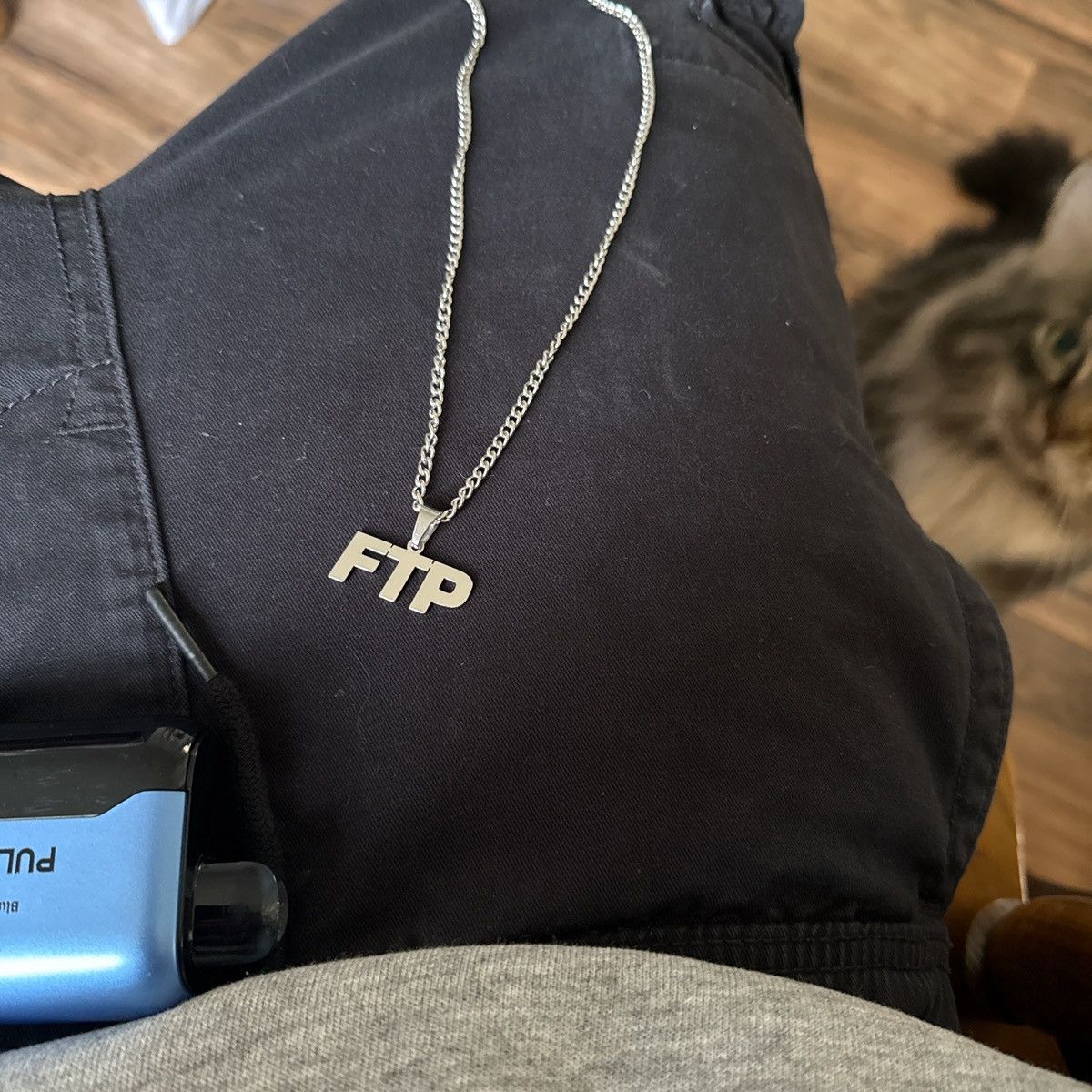 Fuck The Population custom silver “ ftp ” chain Size ONE SIZE - 1 Thumbnail