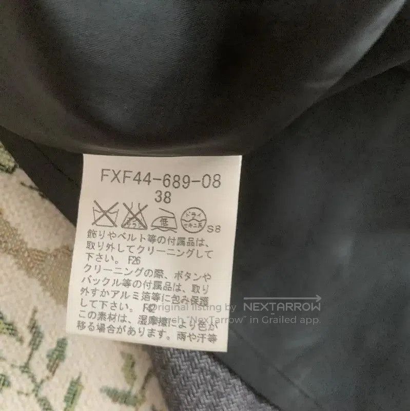 Burberry Burberry Women's Dark Gray Wool Blend Skirt. Size 23" - 8 Thumbnail