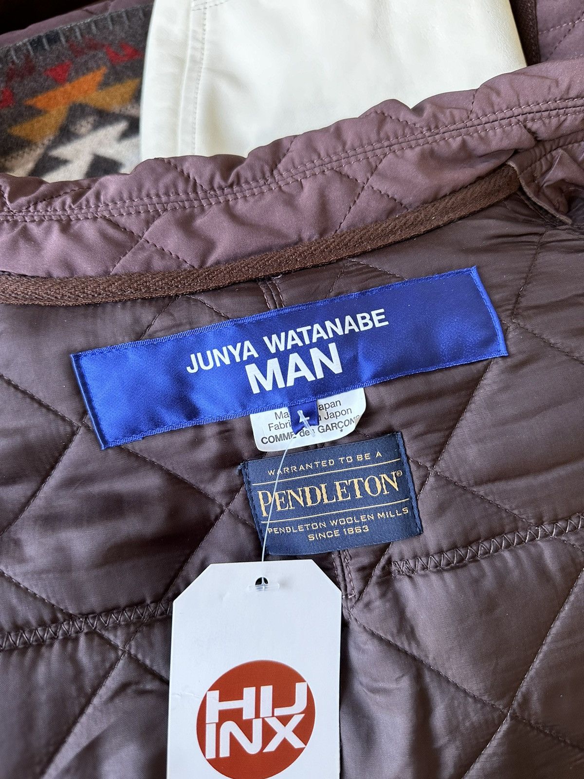 Comme des Garcons Junya Watanabe Man CDG Pendleton Navajo Jacket Size US L / EU 52-54 / 3 - 9 Thumbnail
