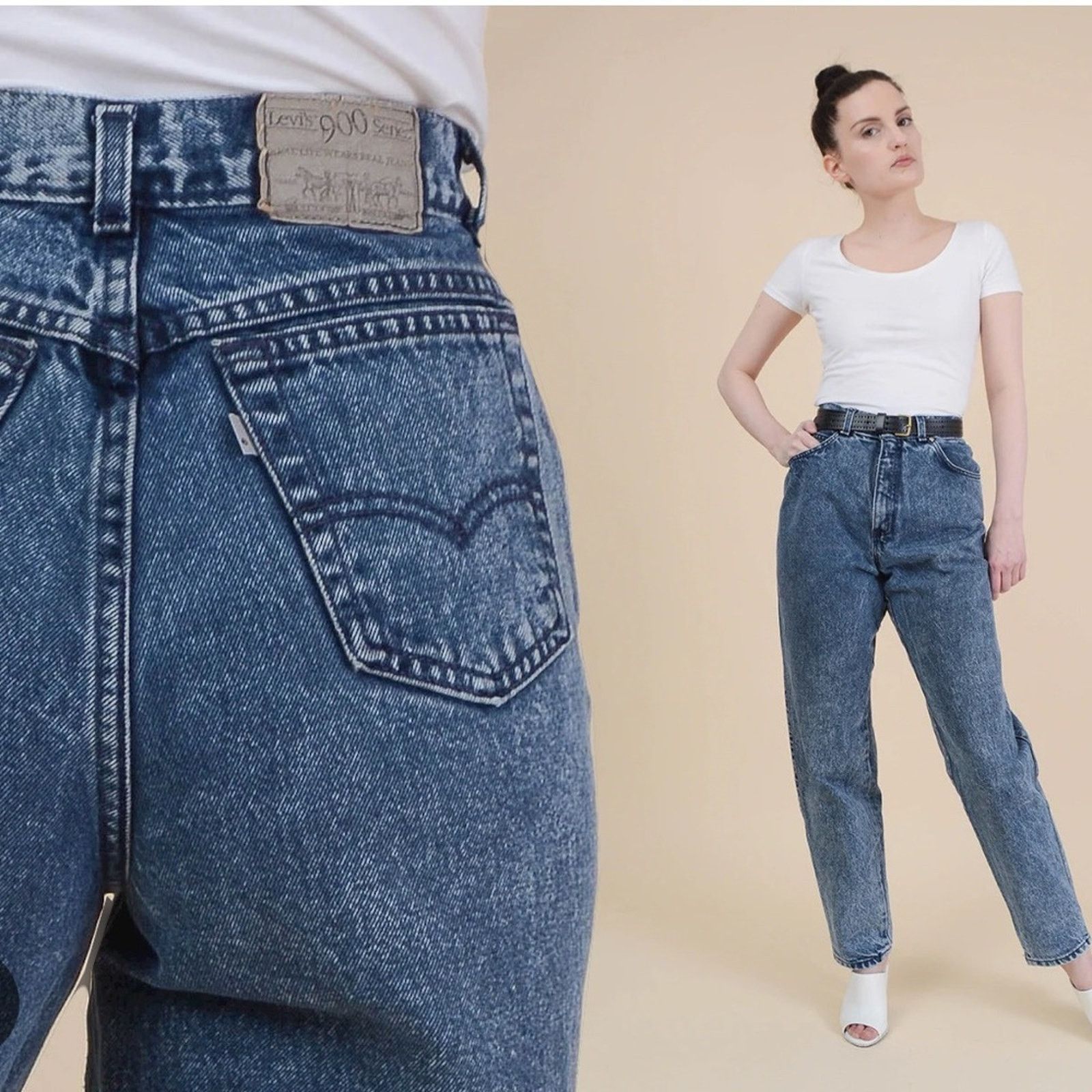 Levi's Vintage Levi’s 1980 900 Series Mom Jeans Size 34" / US 12 / IT 48 - 1 Thumbnail