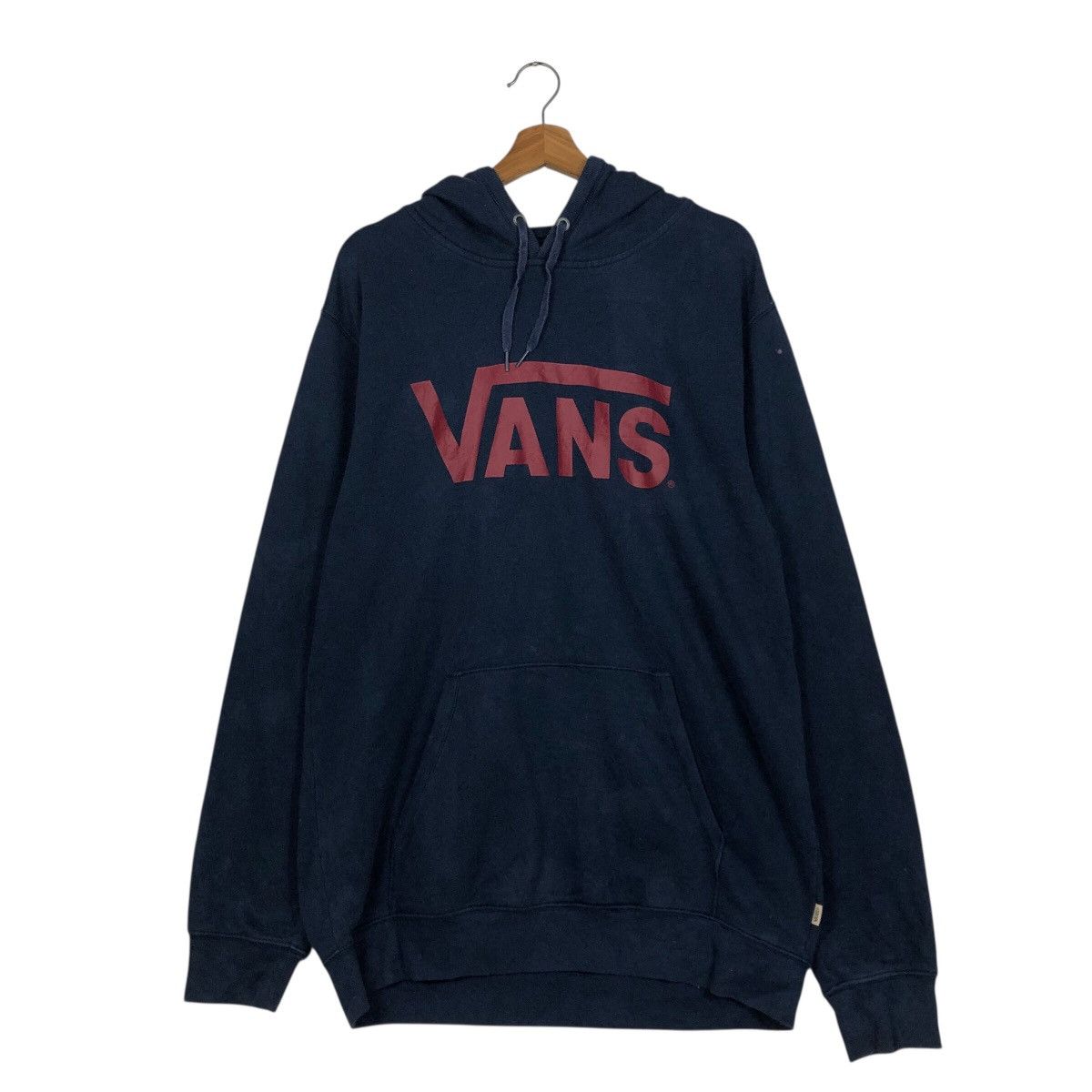 Vans 📌Hoodie Pull Over Anorak Vans Big Logo Design Size US L / EU 52-54 / 3 - 13 Thumbnail